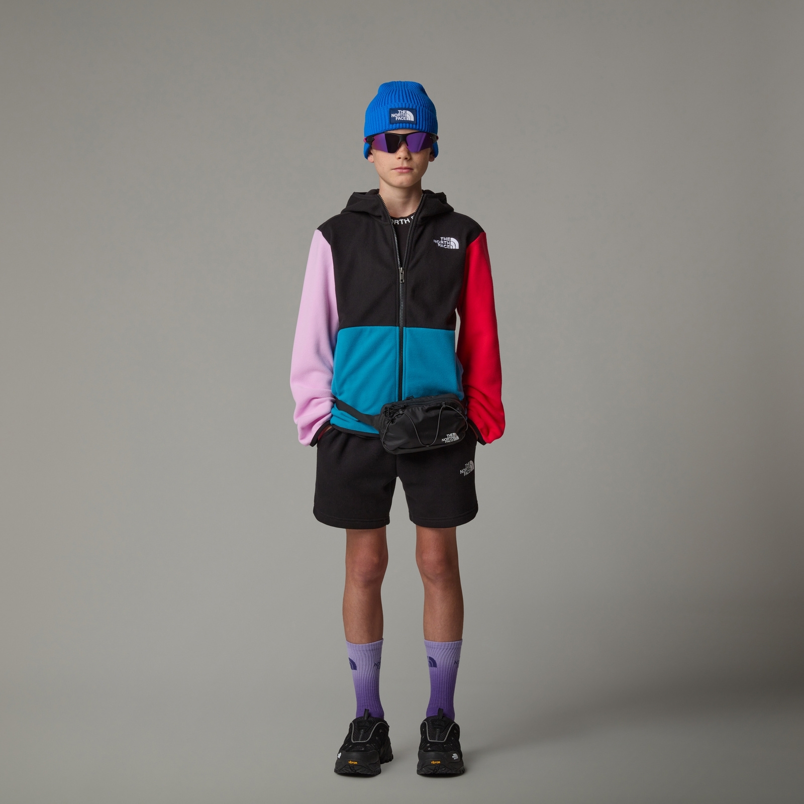 Polar dziecicy The North Face GLACIER F/Z wielokolorowy NF0A8AZK6HO