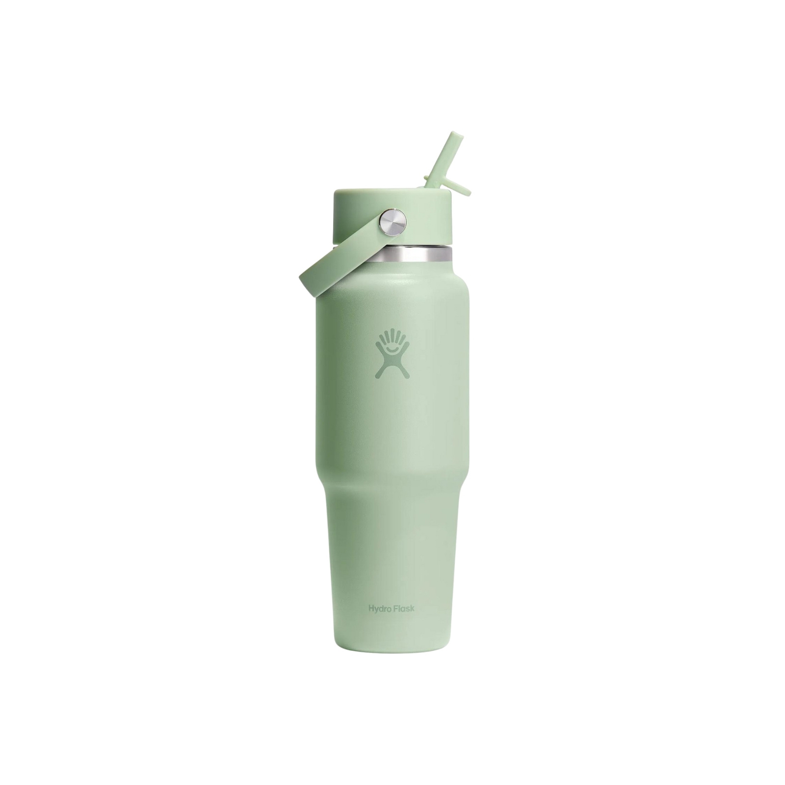 Butelka termiczna unisex Hydro Flask WIDE FLEX STRAW 946 ML zielona WT32CFS338