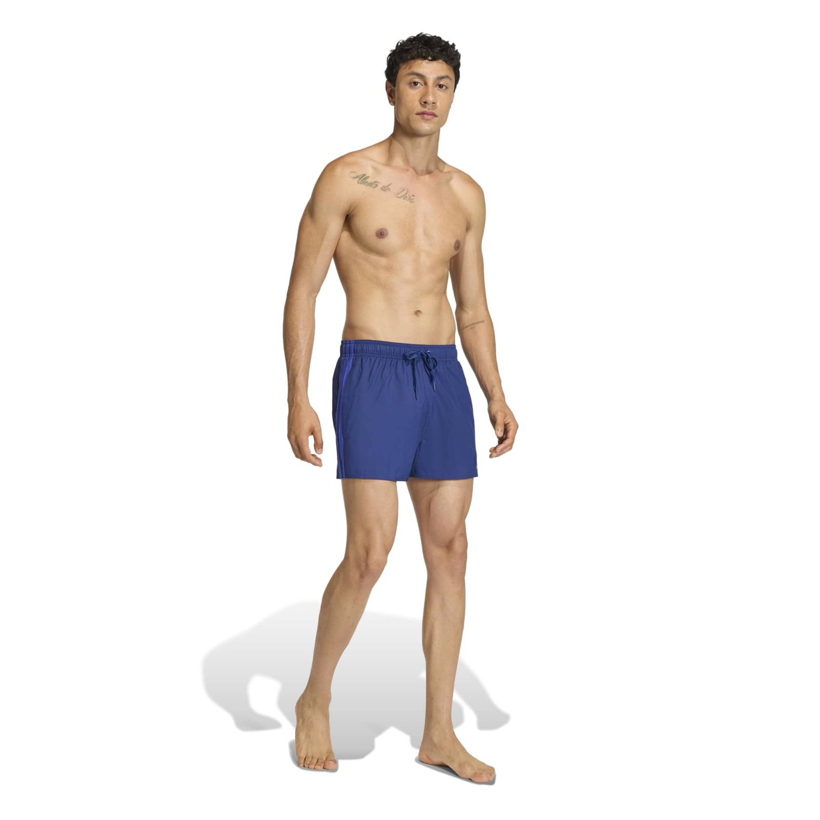 Kąpielówki męskie adidas 3-STRIPES 3-INCH granatowe KA4908