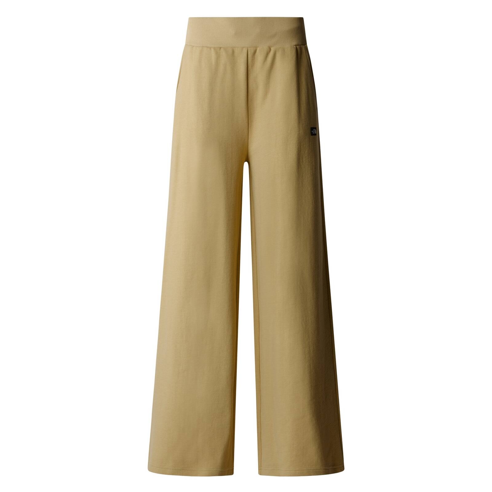 Spodnie dresowe damskie The North Face HODEN WIDE LEG JOGGER beowe NF0A89CHLK5