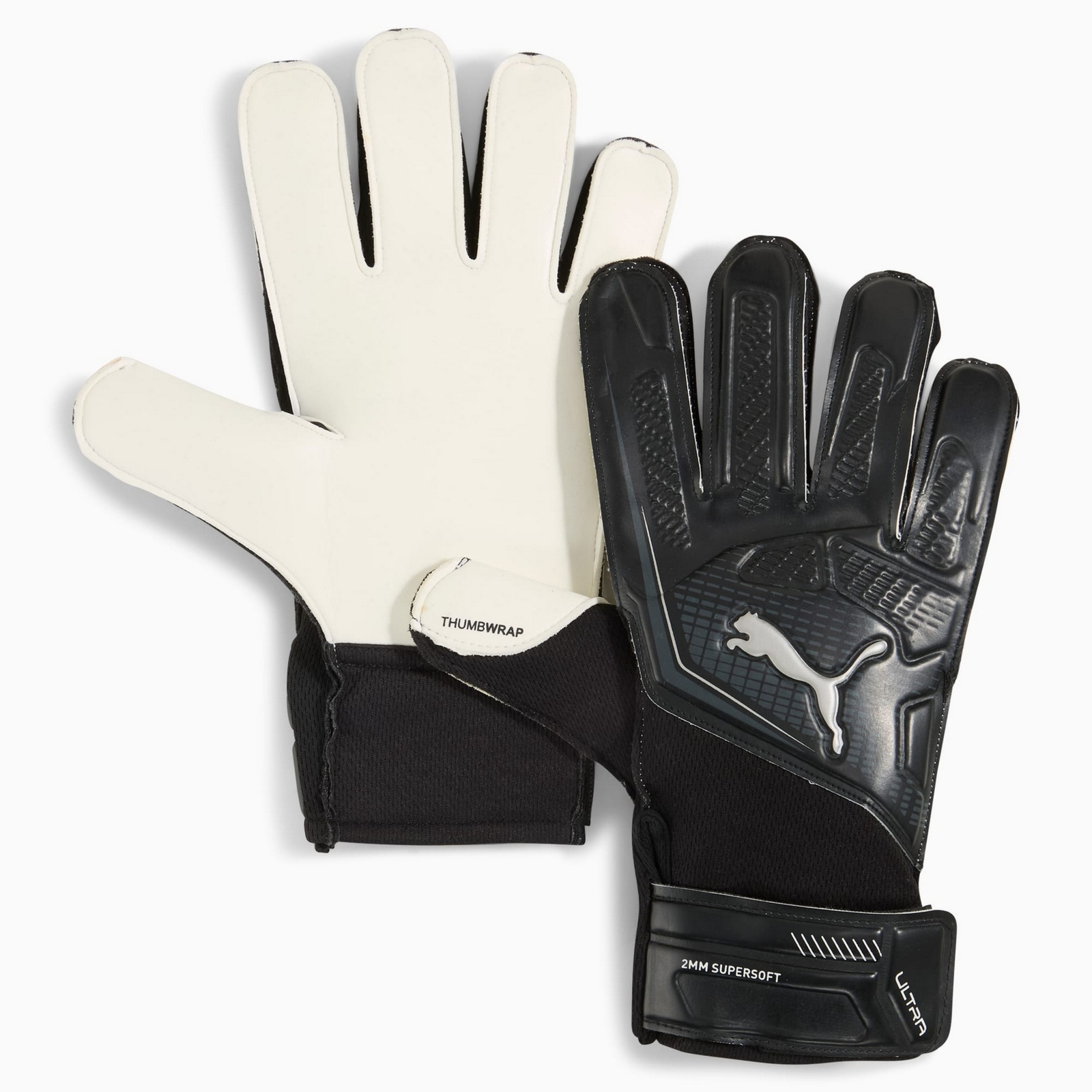 Rkawice bramkarskie unisex Puma ULTRA PLAY RC czarne 04195203
