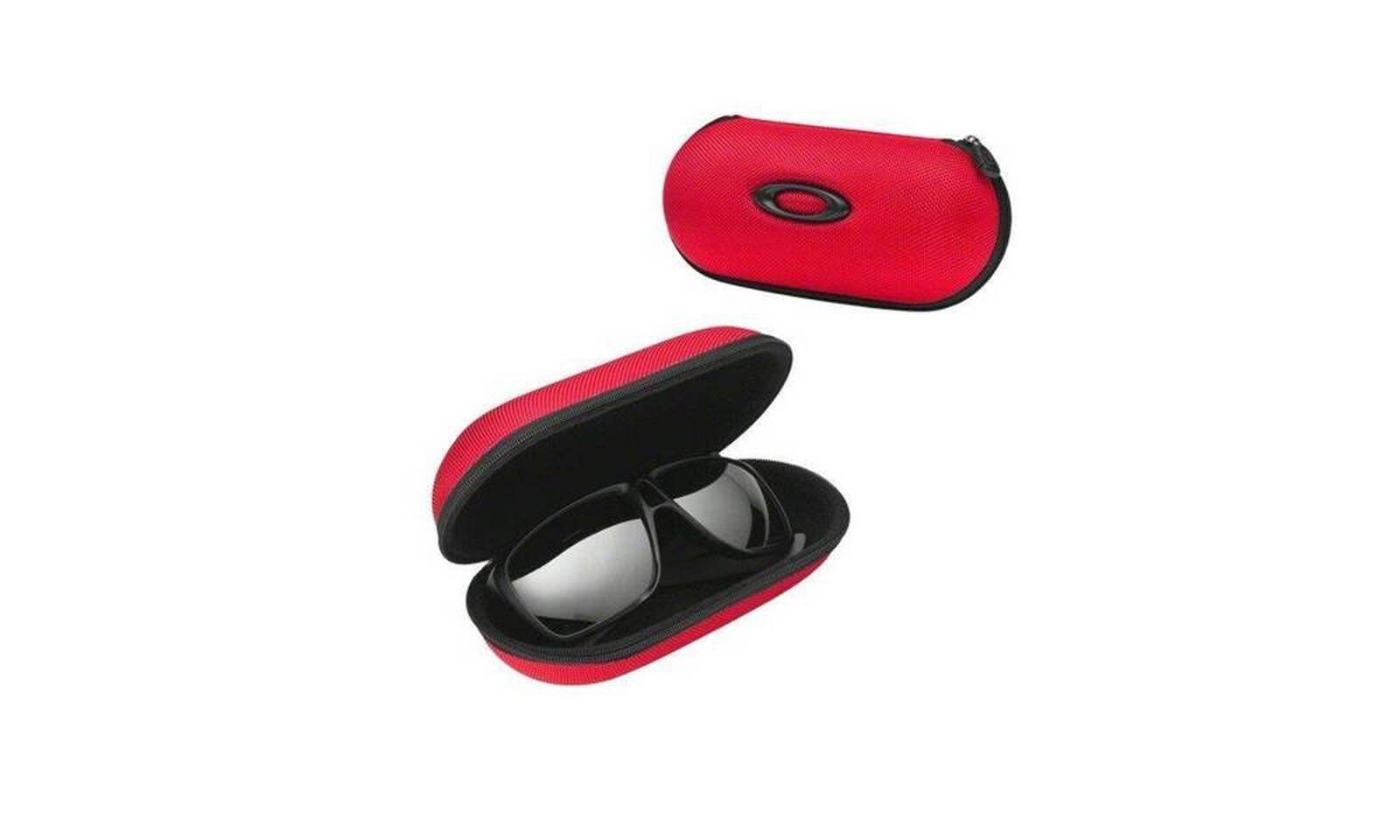 Etui do okularw unisex Oakley BALLISTIC czerwone 0000-0300