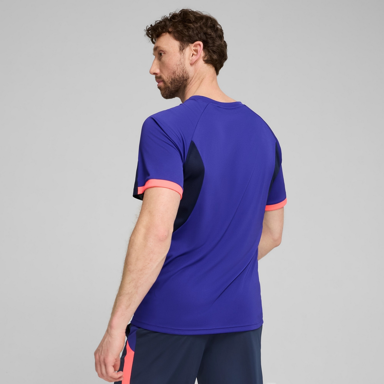 Koszulka mska Puma INDIVIDUALLIGA JERSEY niebieska 65952601