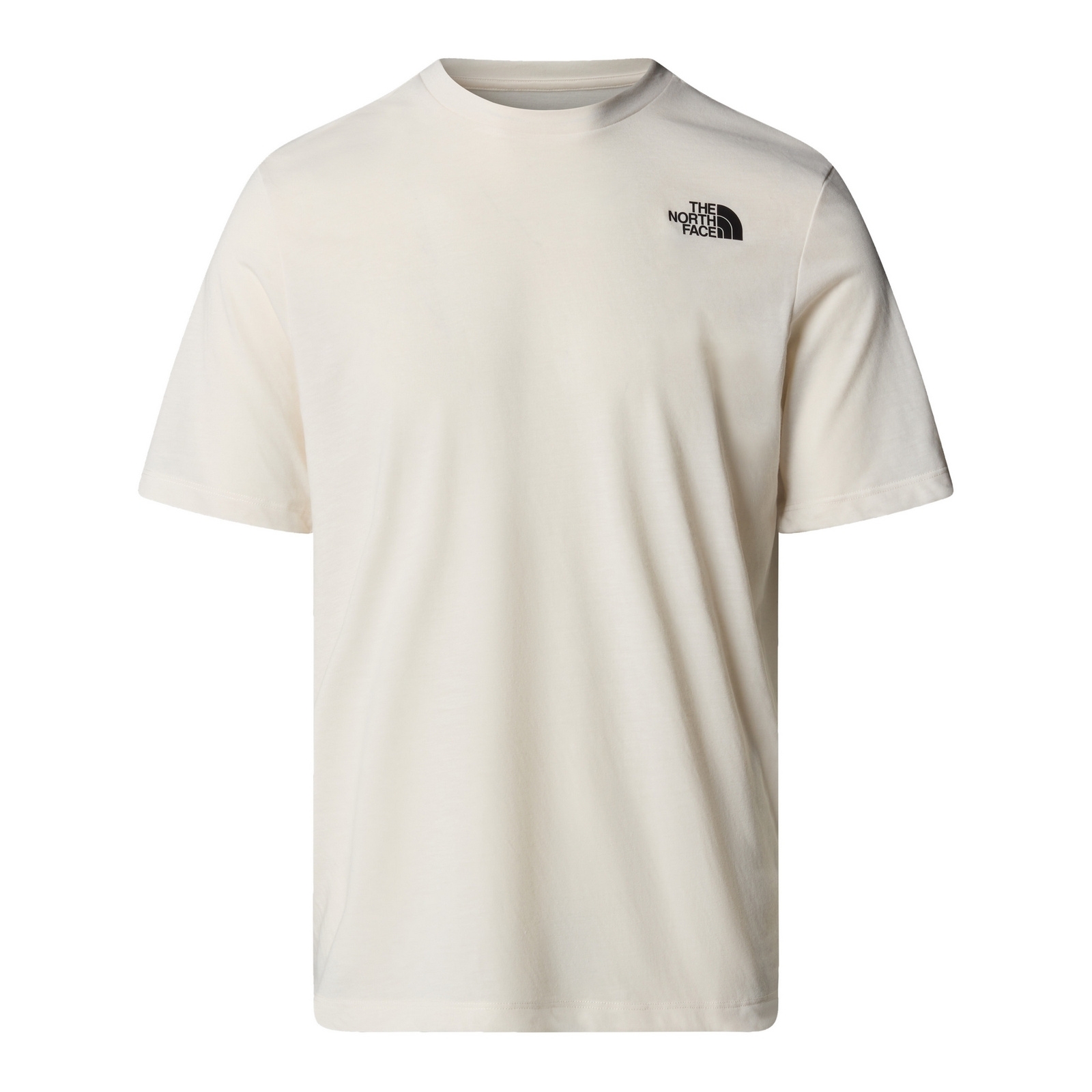 Koszulka treningowa męska The North Face FOUNDATION MOUNTAINS beżowa NF0A8BQWQLI