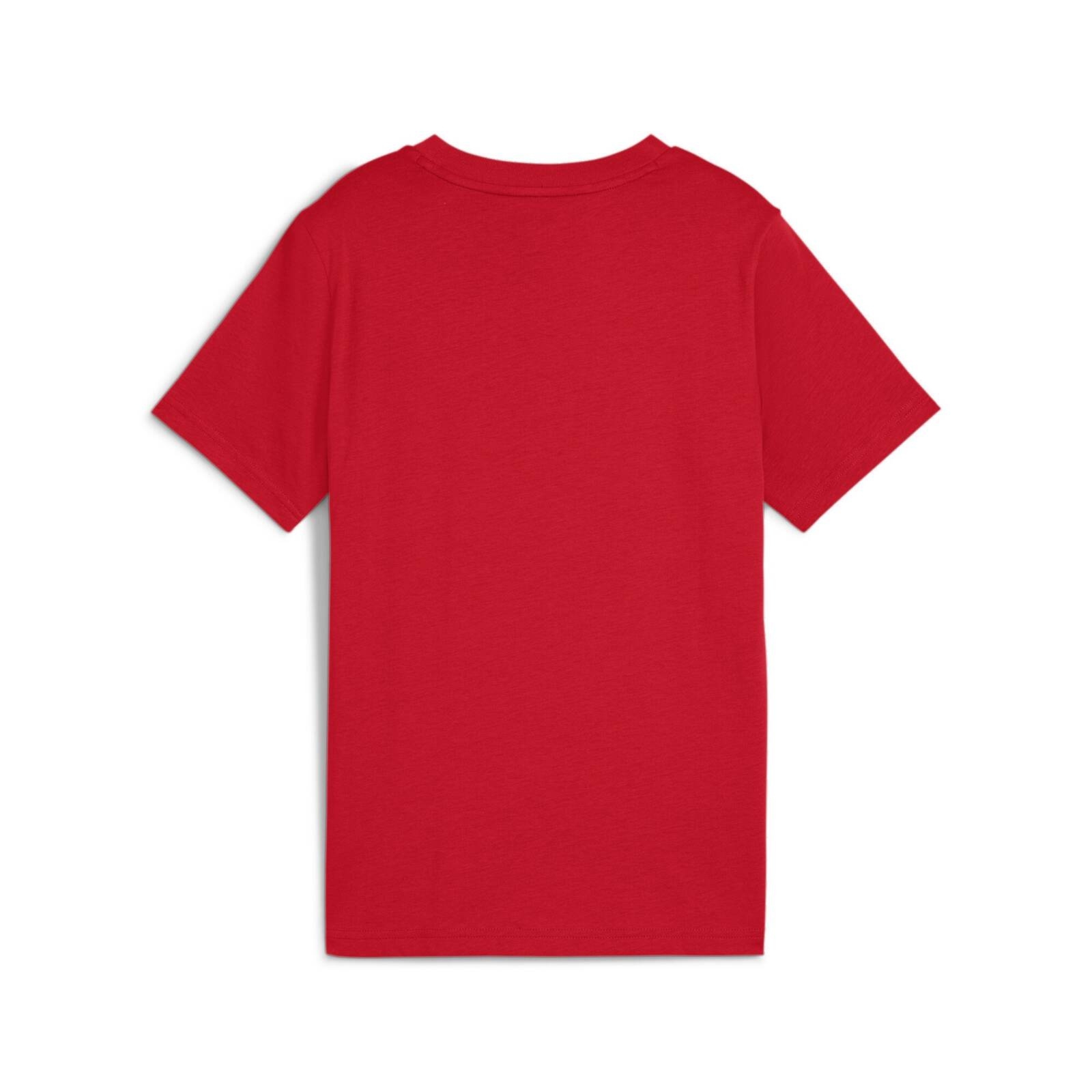 Koszulka ch�opi�ca Puma ESS 2 COLOR NO.1 LOGO czerwona 68577811
