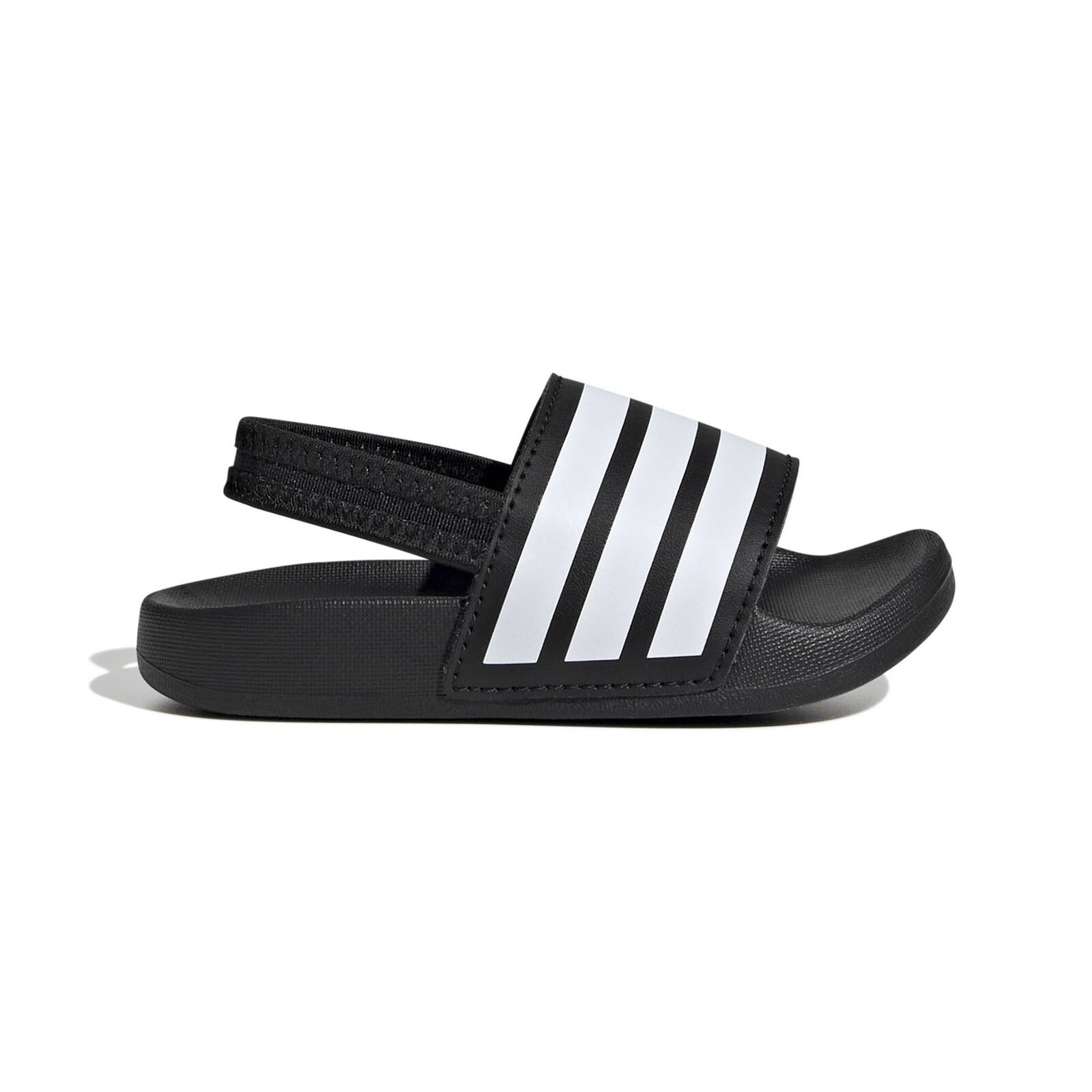 Klapki dziecice adidas ADILETTE ESTRAP I czarne JR5323