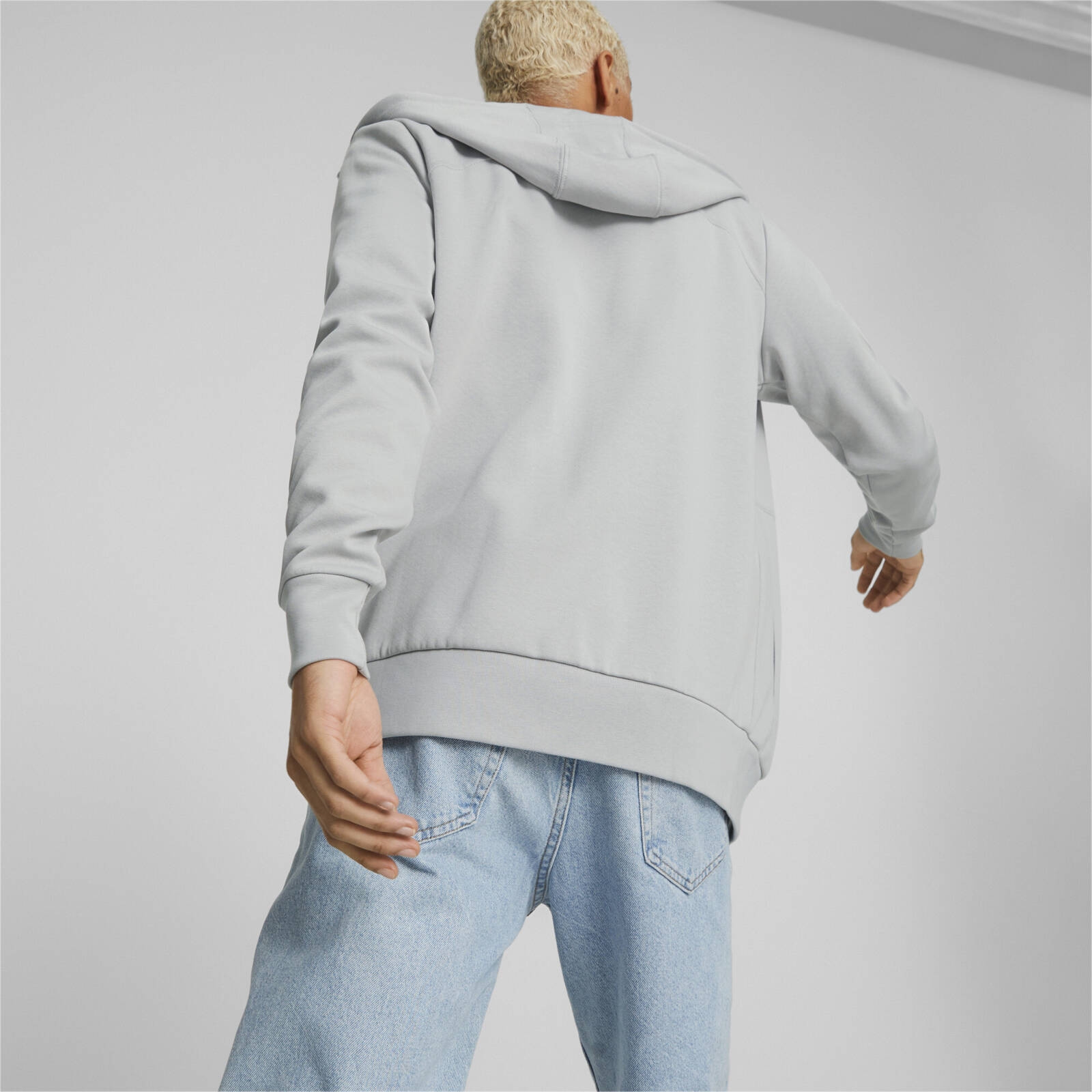Bluza z kapturem mska Puma MAPF1 szara 53846002