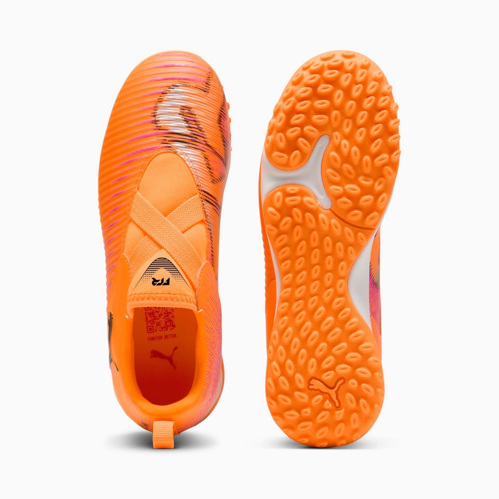 Turfy ch�opi�ce Puma FUTURE 8 MATCH LL TT + MID JR pomara�czowe 10862003