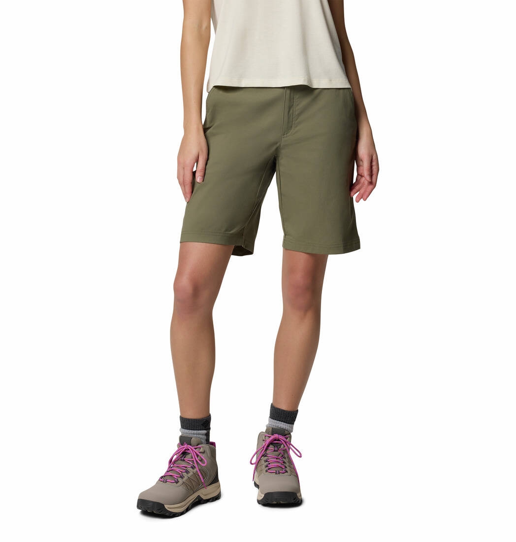 Szorty trekkingowe damskie Columbia LESLIE FALLS II zielone 2119193397