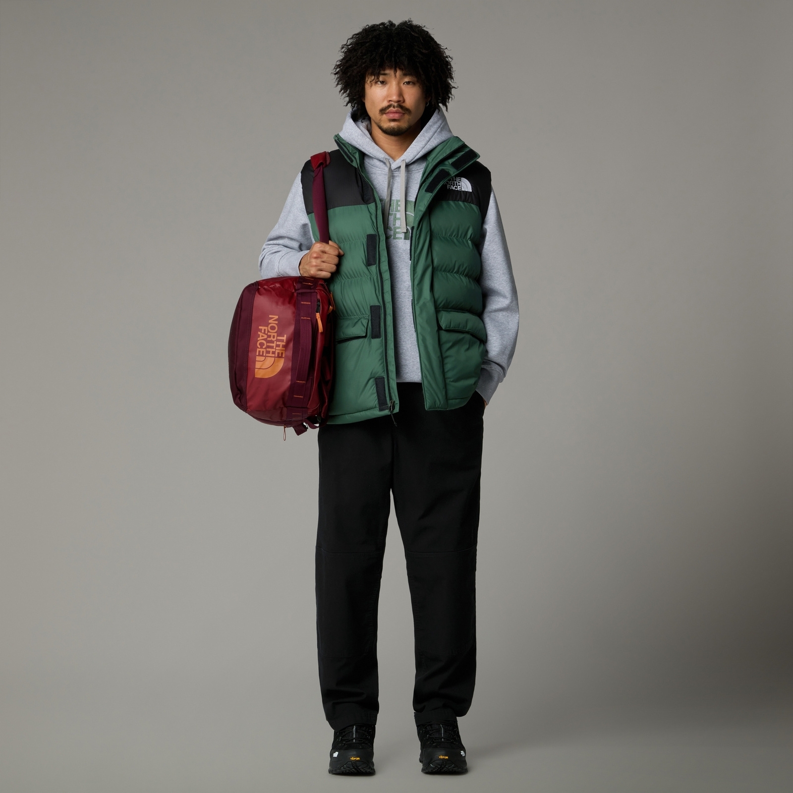 Bezrękawnik puchowy męski The North Face LIMBARA zielony NF0A89G6HCH