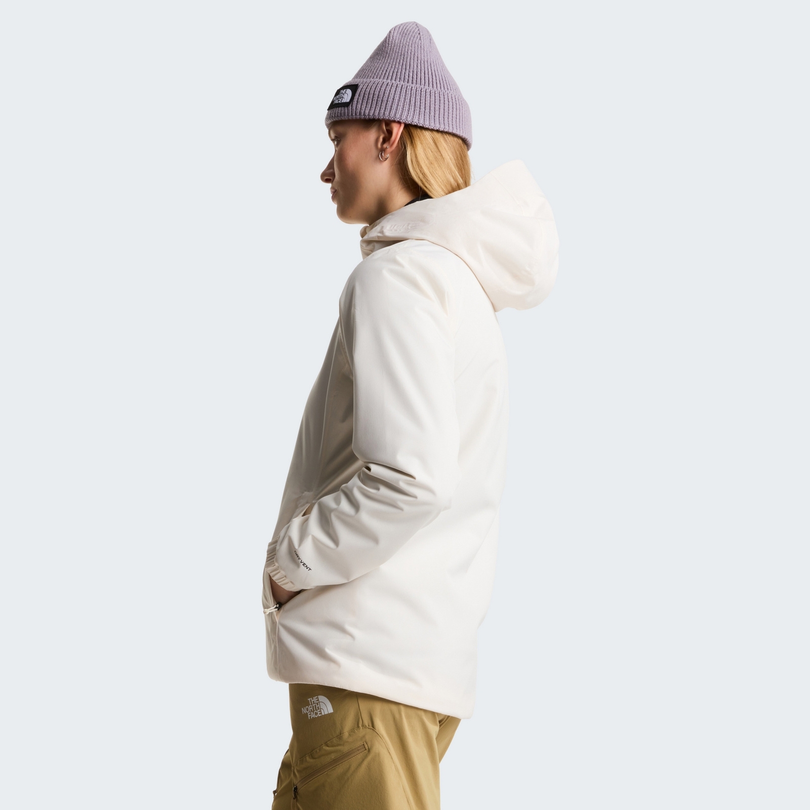 Kurtka wodoodporna damska The North Face QUEST be�owa NF0A8G12QLI