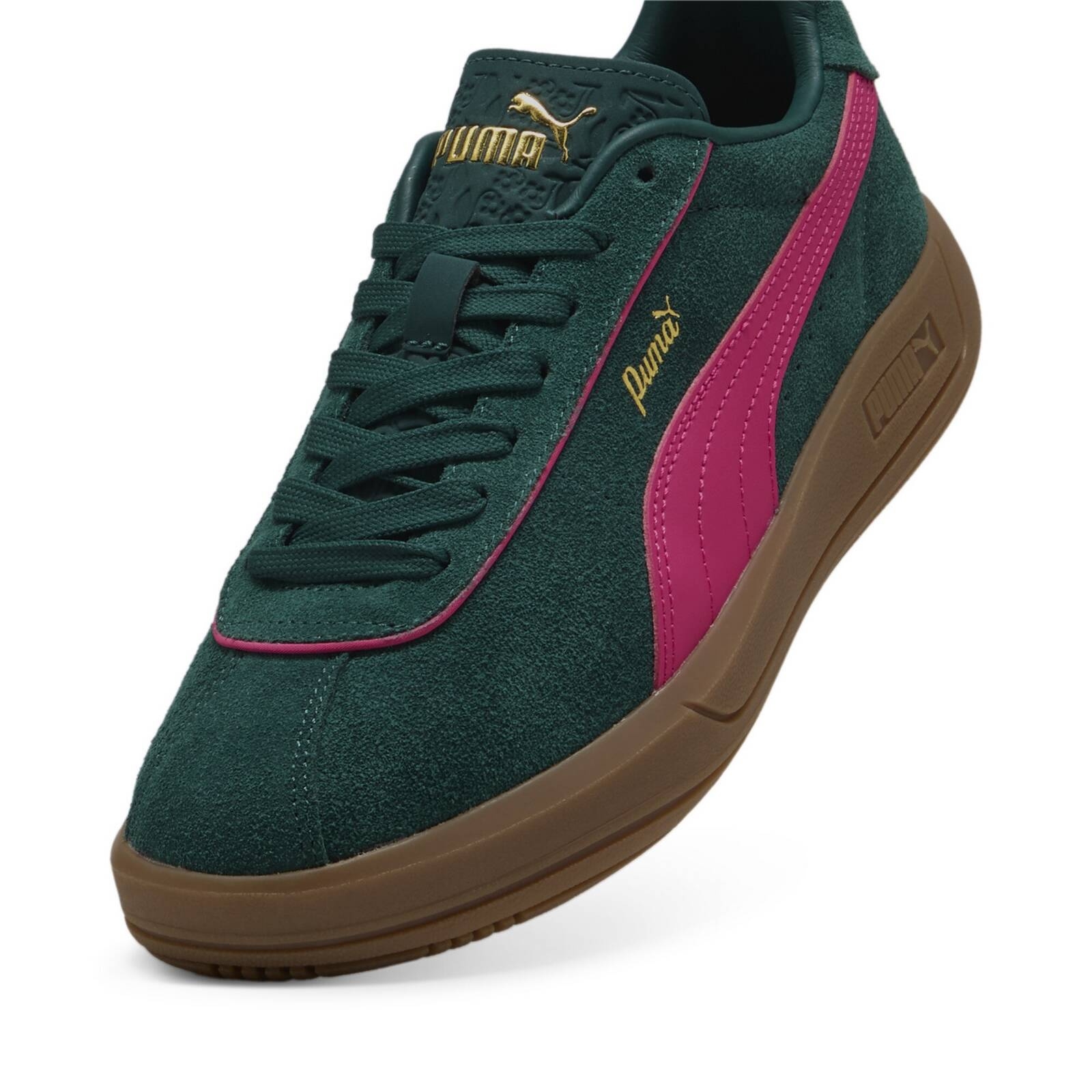 Buty sportowe damskie Puma CLUB KLASSIKA SD zielone 40071805