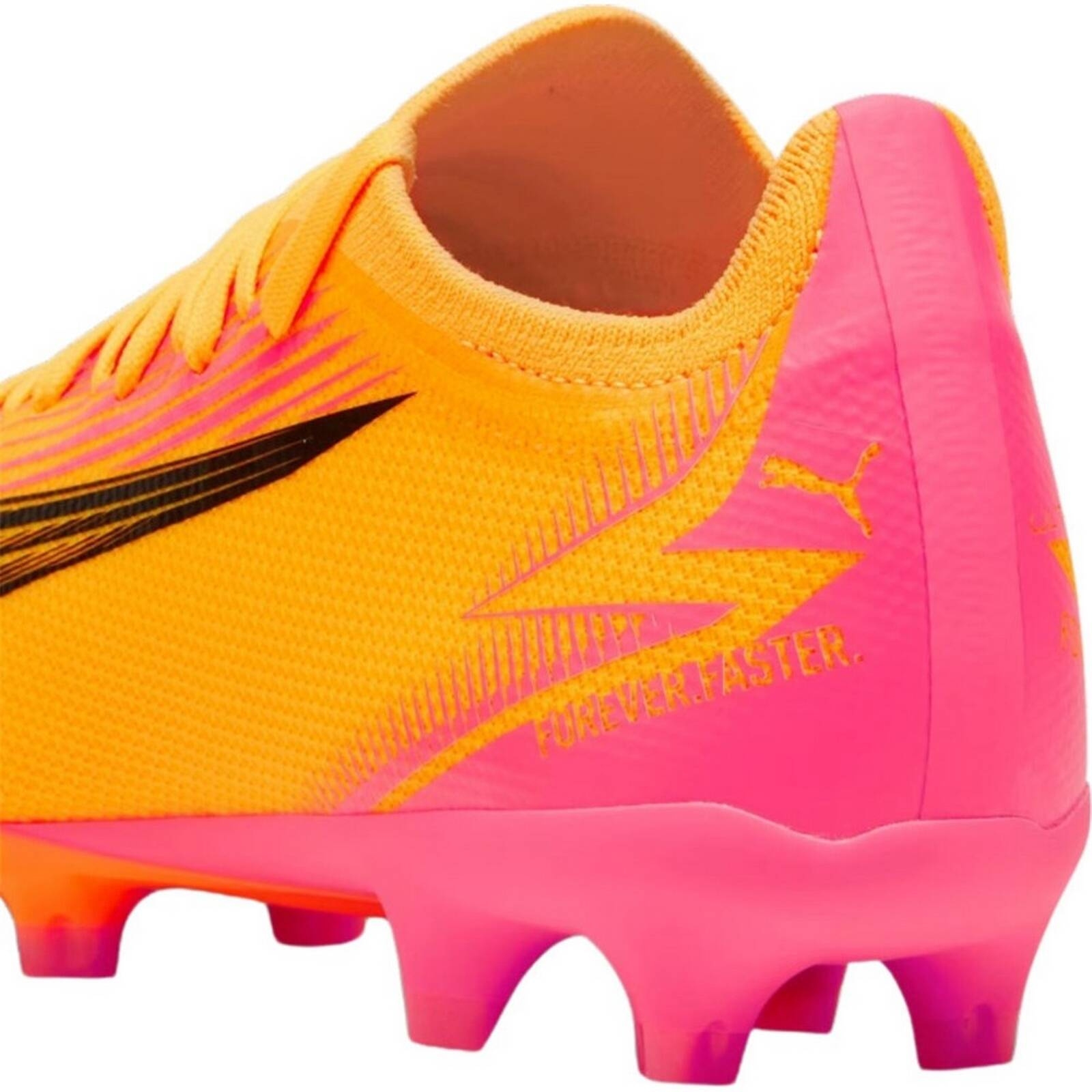 Korki mskie Puma ULTRA MATCH FG/AG pomaraczowe 10775403