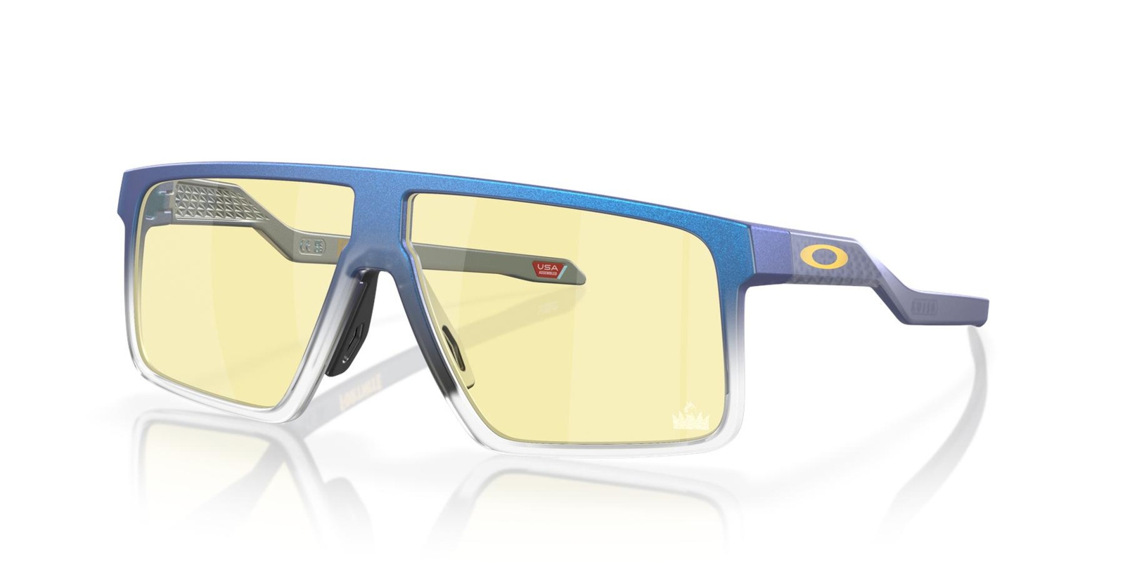 Okulary ochronne unisex Oakley HELUX niebieskie OO9285-05