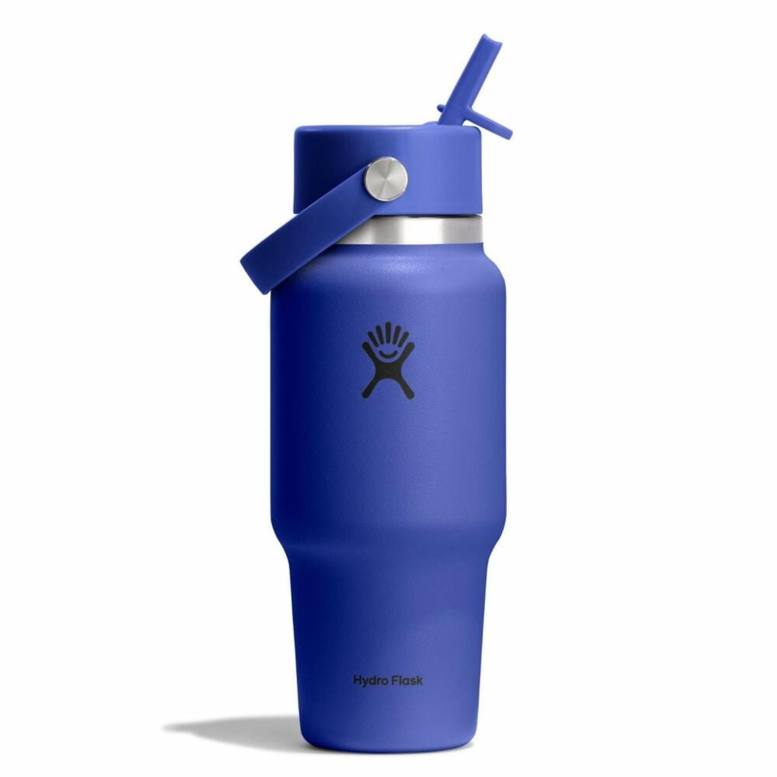 Butelka termiczna unisex Hydro Flask WIDE FLEX STRAW 710 ML niebieska WT24CFS382