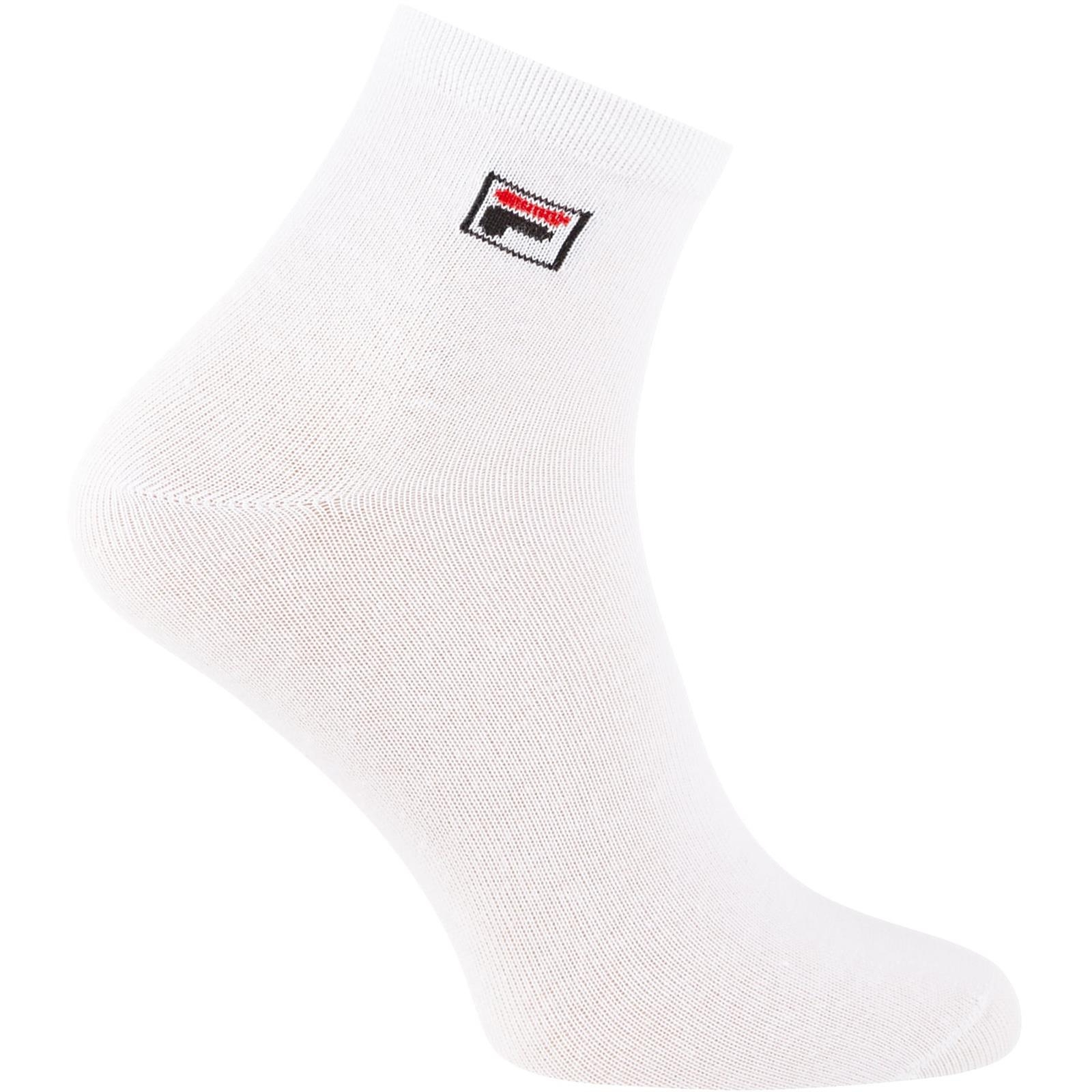 Skarpety unisex Fila QUARTER PLAIN 3-PACK biae F9303-300
