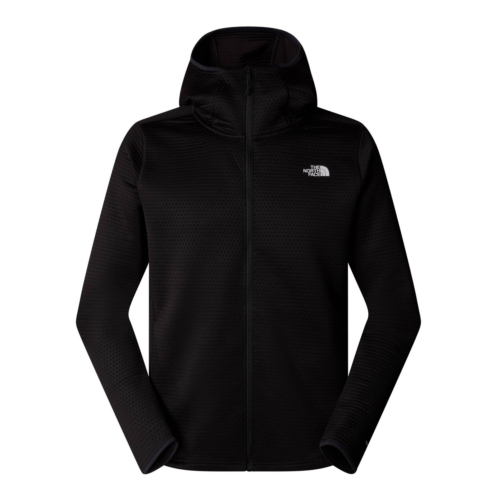 Kurtka z kapturem mska The North Face DOTKNIT THERMAL FZ czarna NF0A89VFJK3