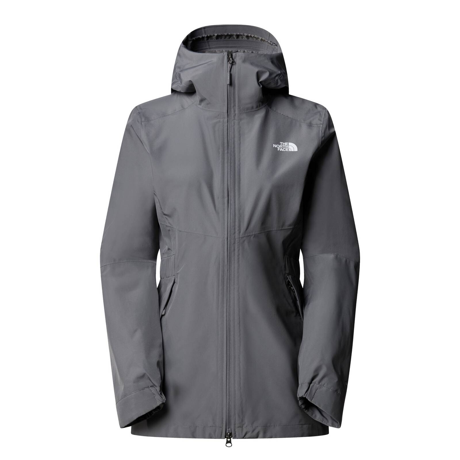 Kurtka z kapturem damska The North Face HIKESTELLER PARKA SHELL szara NF0A3BVI0UZ