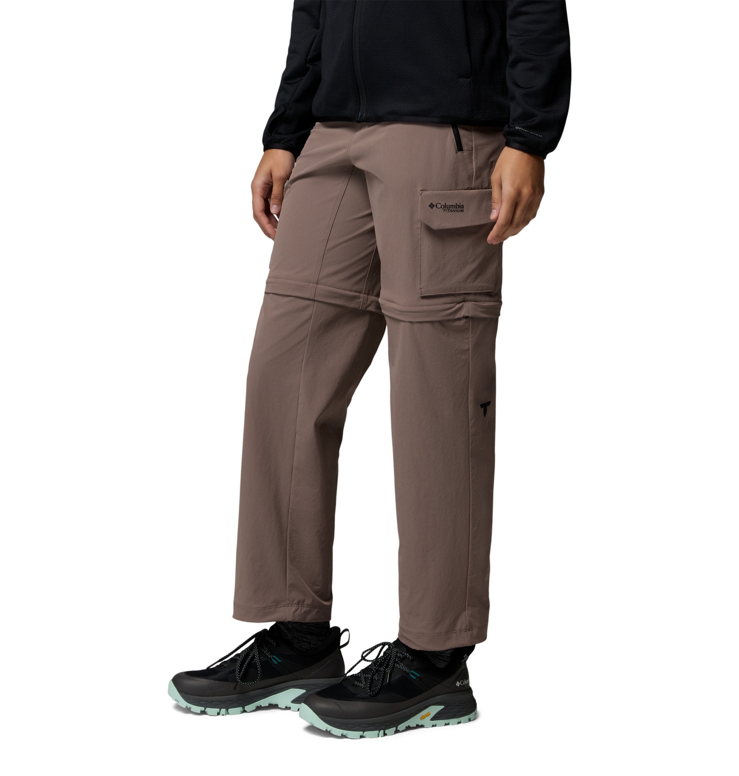 Spodnie trekkingowe damskie Columbia SILVER RIDGE ELITE CONVERTIBLE br�zowe 2164411254