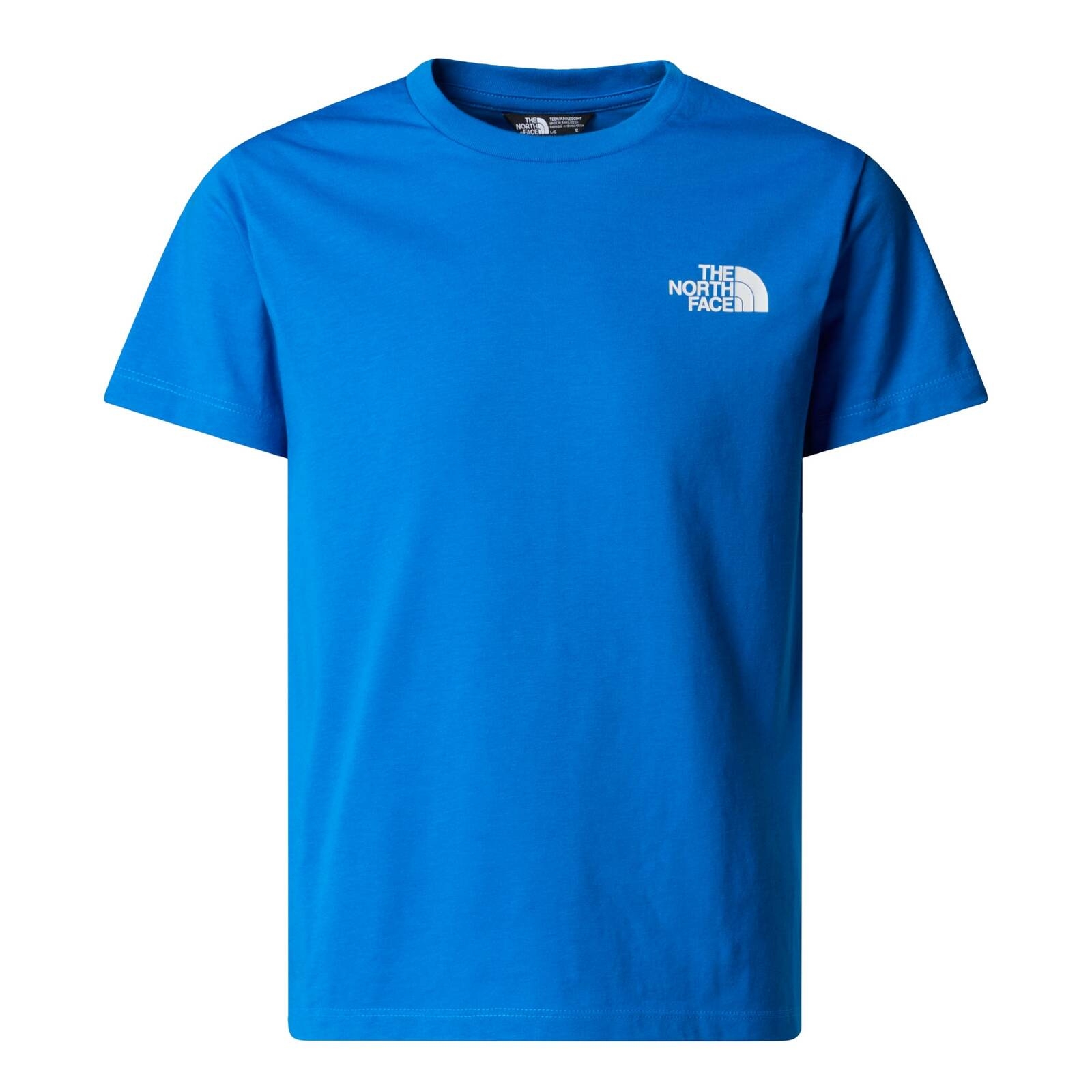 Koszulka dziecięca The North Face SIMPLE DOME niebieska NF0A8DRPT4S