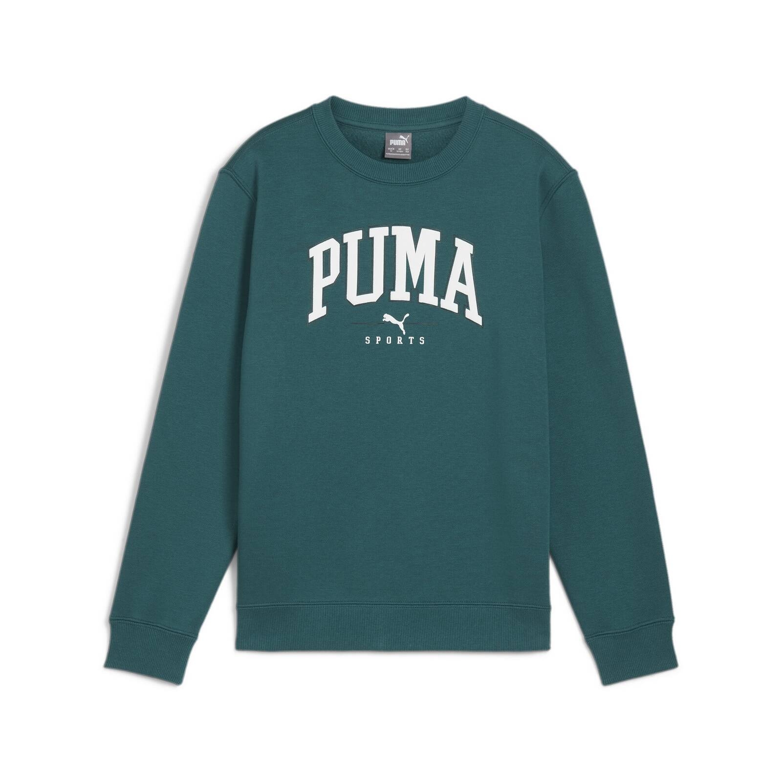 Bluza chopica Puma SQUAD CREW FL zielona 68277422