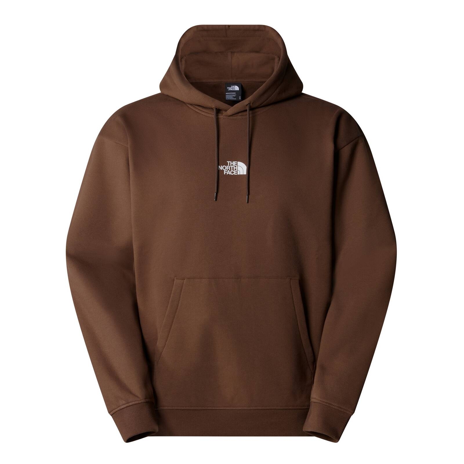 Bluza z kapturem mska The North Face ZUMU OVERSIZE brzowa NF0A89FJ1OI