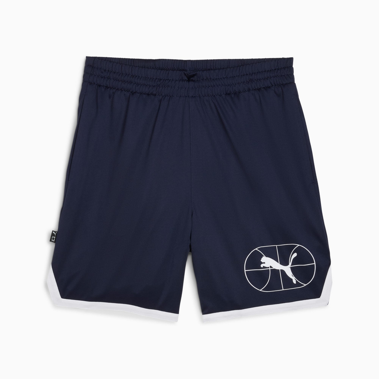 Szorty mskie Puma JUNIOR VARSITY BASKETBALL 7'' granatowe 63307602