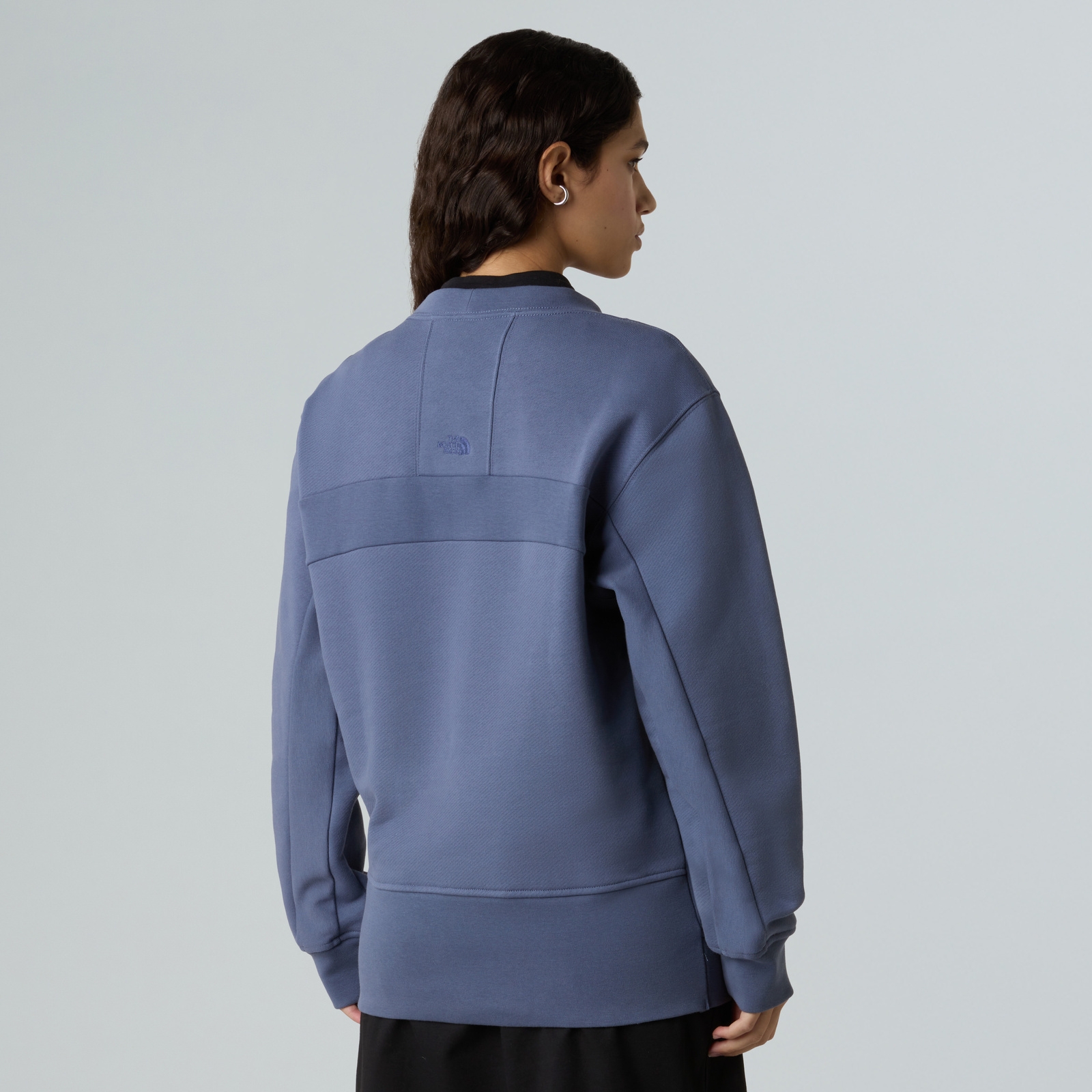 Bluza damska The North Face SOME RELAXED CREW fioletowa NF0A8EU4BTR
