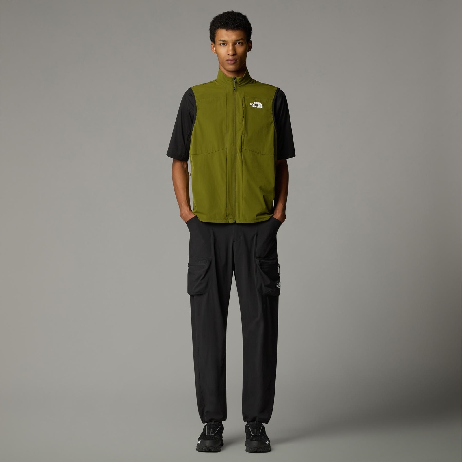 Bezrękawnik męski The North Face PACKABLE zielony NF0A883N4EQ
