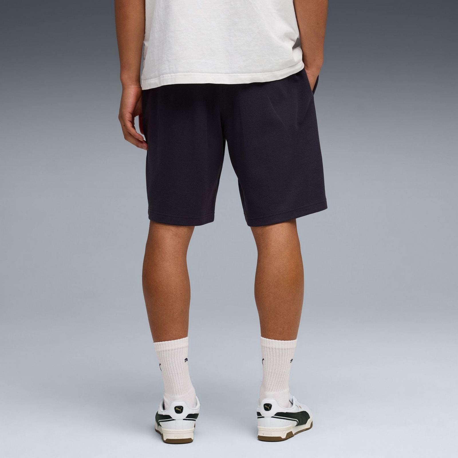 Spodenki męskie Puma ESS ELEVATED RELAXED 9" granatowe 69202116