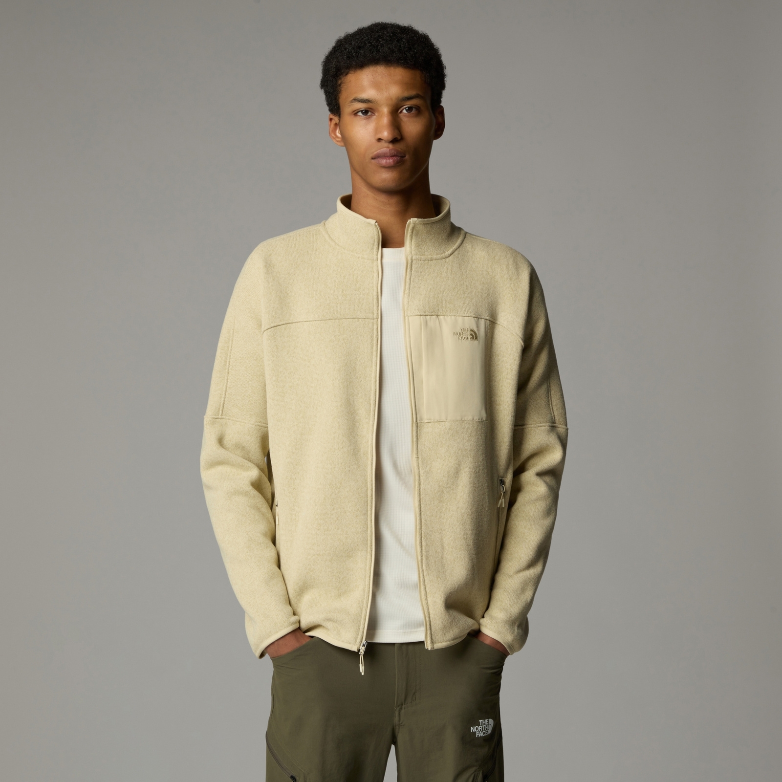 Polar mski The North Face FRONT RANGE beowy NF0A84HV66P