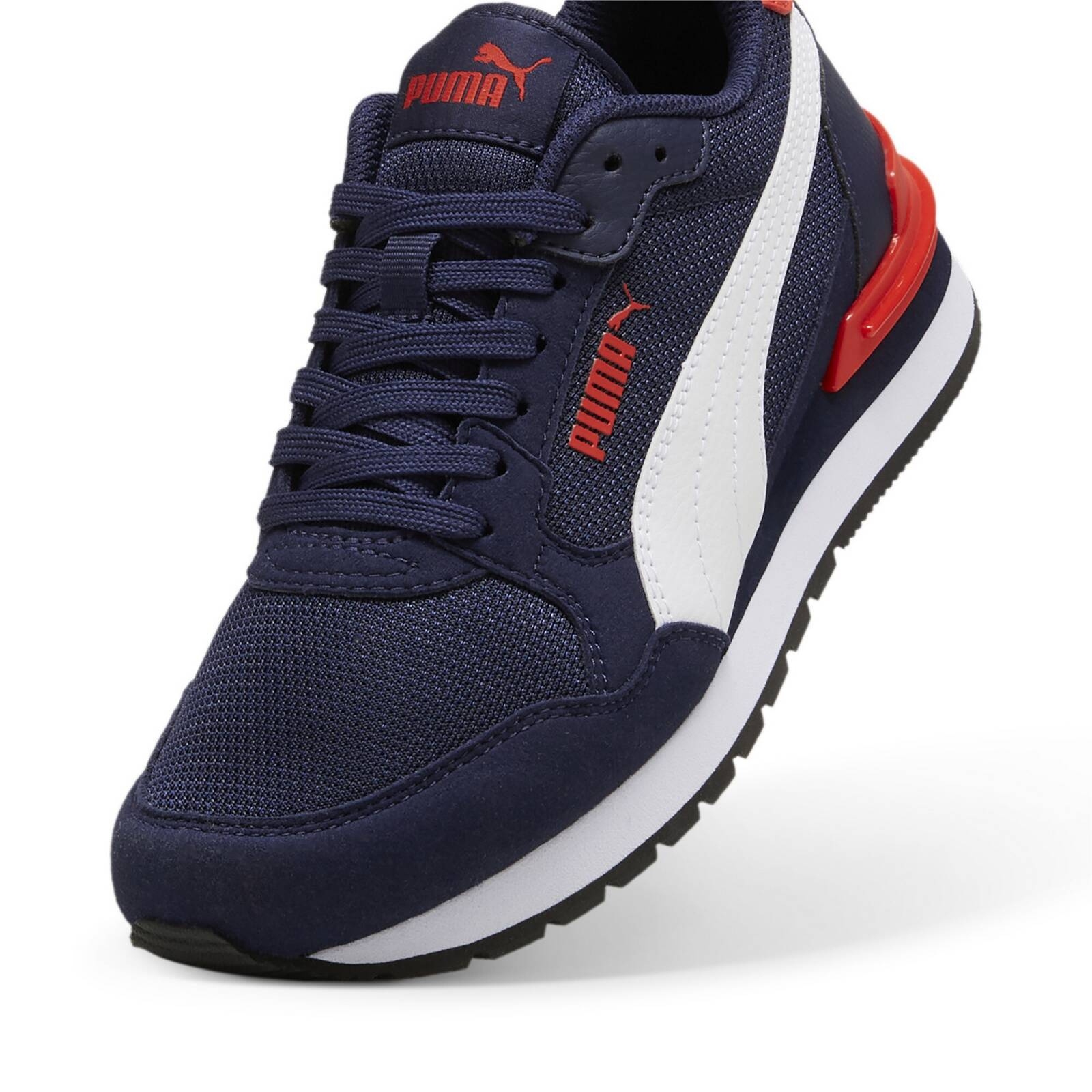 Buty sportowe dziecice Puma ST RUNNER V4 MESH JR granatowe 39987602