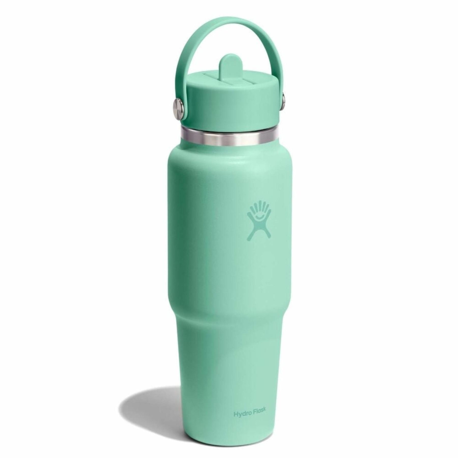 Butelka termiczna unisex Hydro Flask WIDE FLEX STRAW 946 ML zielona WT32CFS344