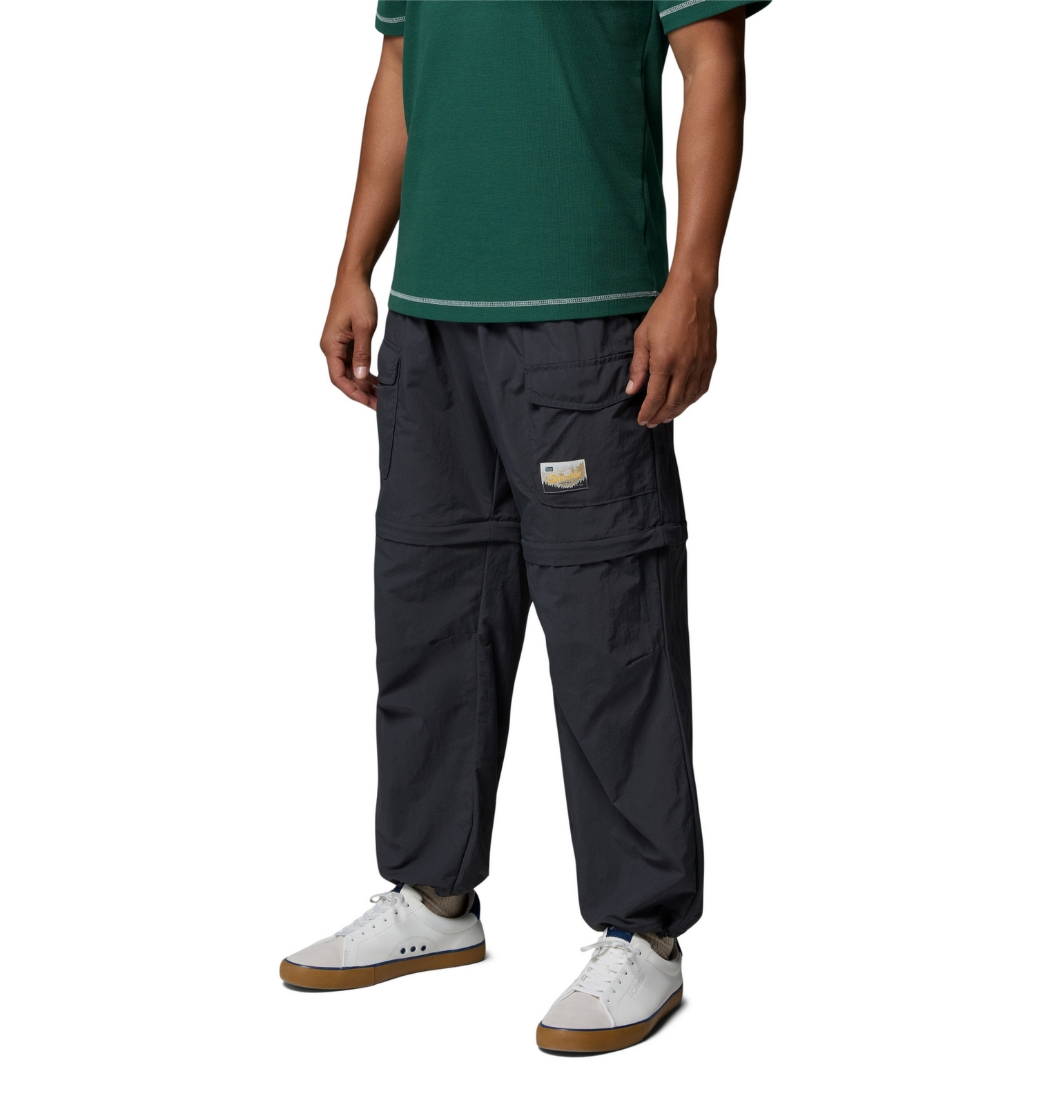 Spodnie trekkingowe m�skie Columbia ACKER ROCK CONVERTIBLE czarne 2157081011