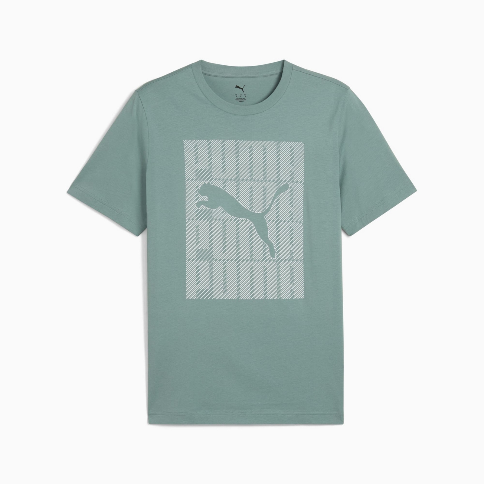 Koszulka m�ska Puma GRAPHICS WORDING zielona 68482530