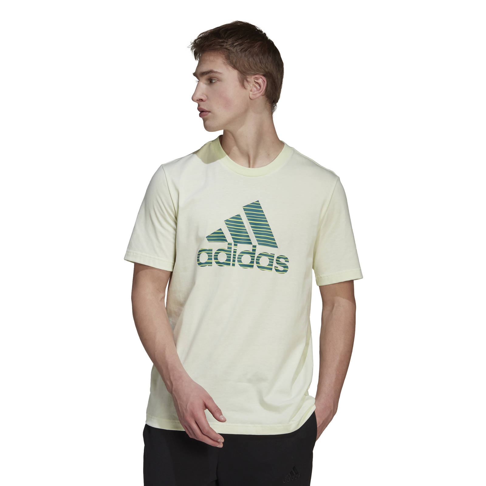 Koszulka mska adidas SPORTSWEAR SD zielona HE6760