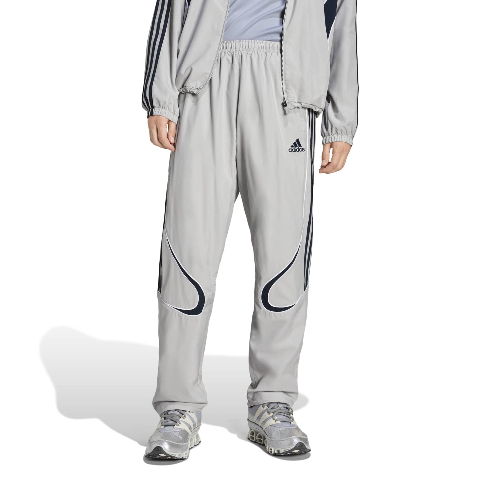 Spodnie dresowe m�skie adidas TEAMGEIST szare KD5864