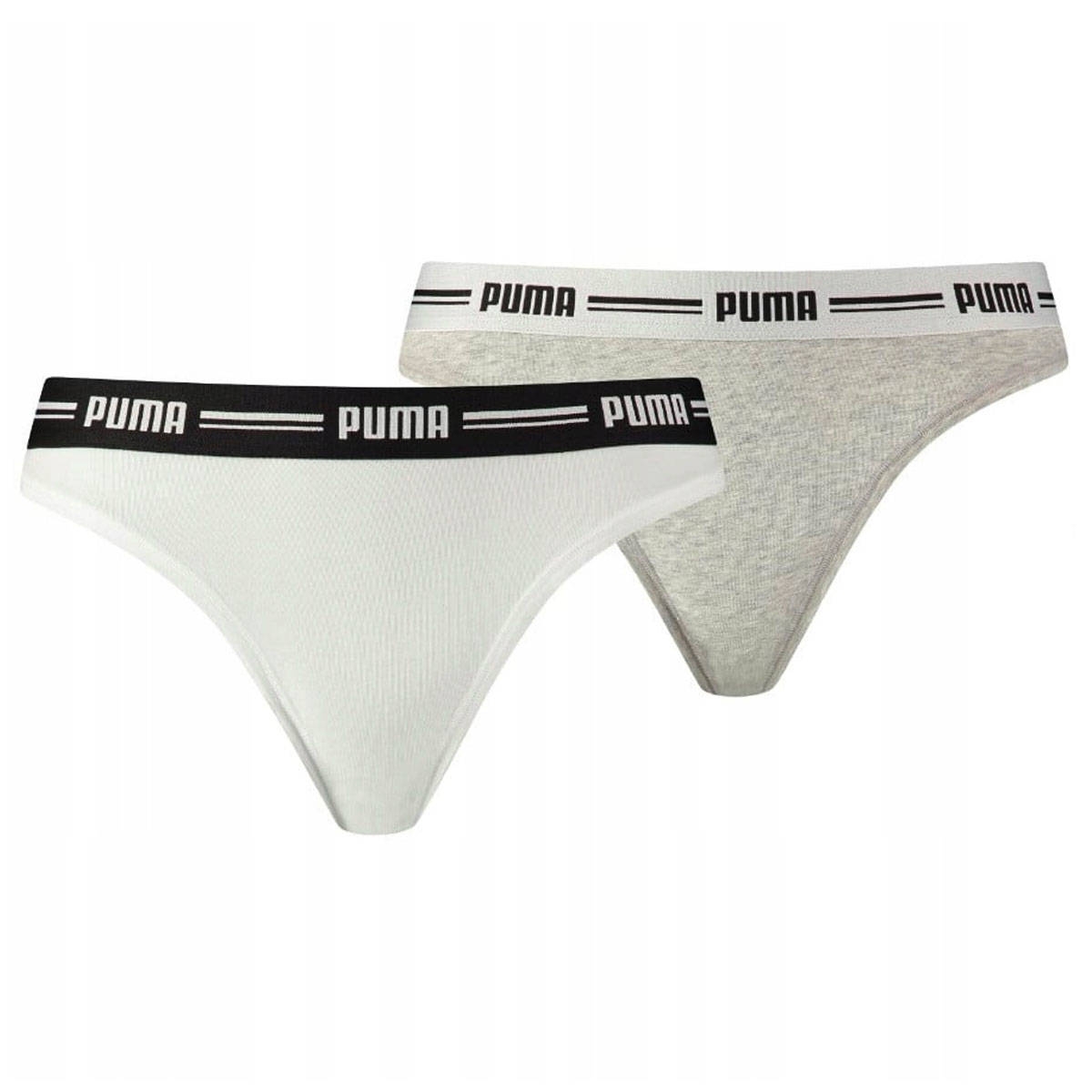 Majtki damskie Puma ICONIC STRING 2-PACK biae 90706703