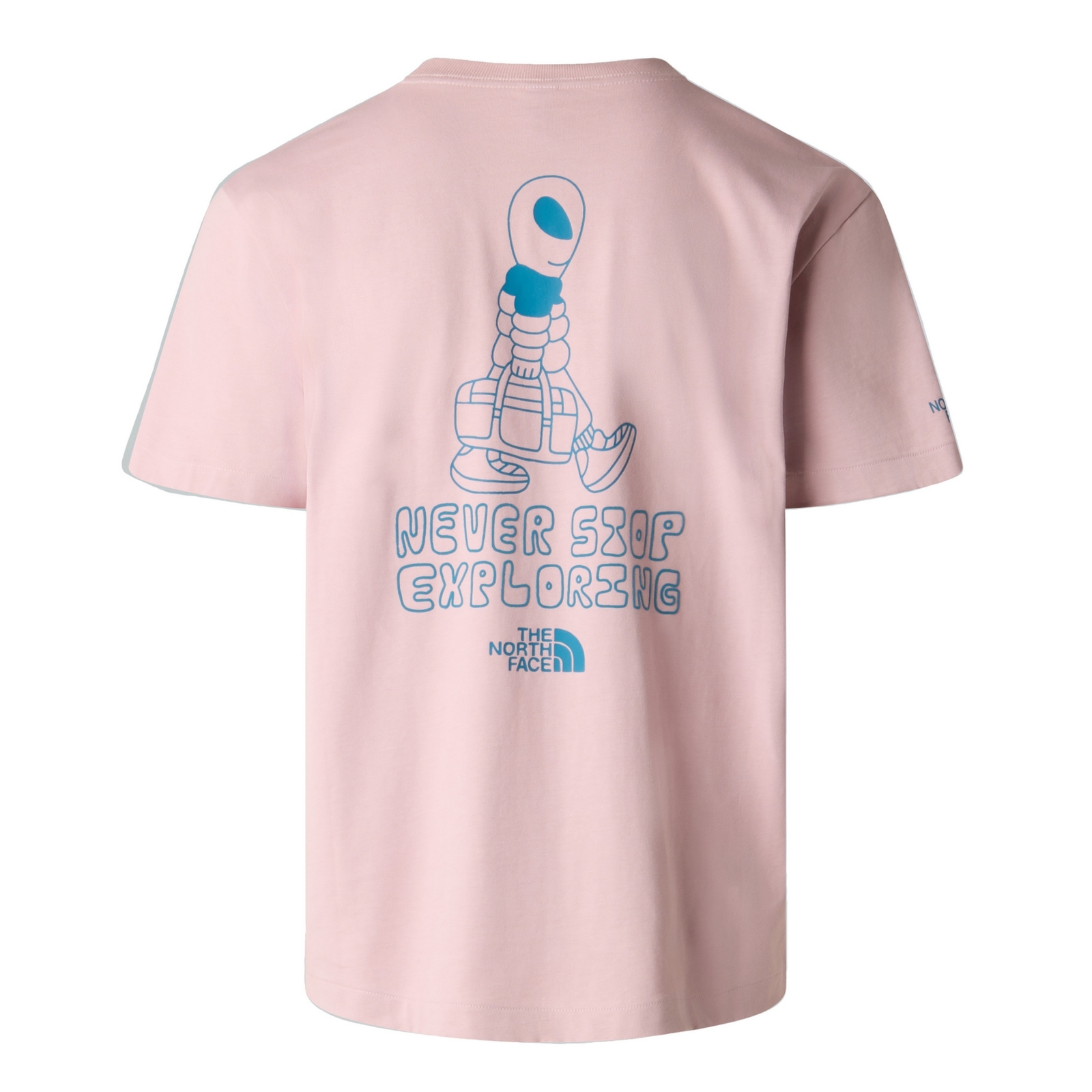 Koszulka męska The North Face ALIEN RELAXED różowa NF0A8G9G0SO
