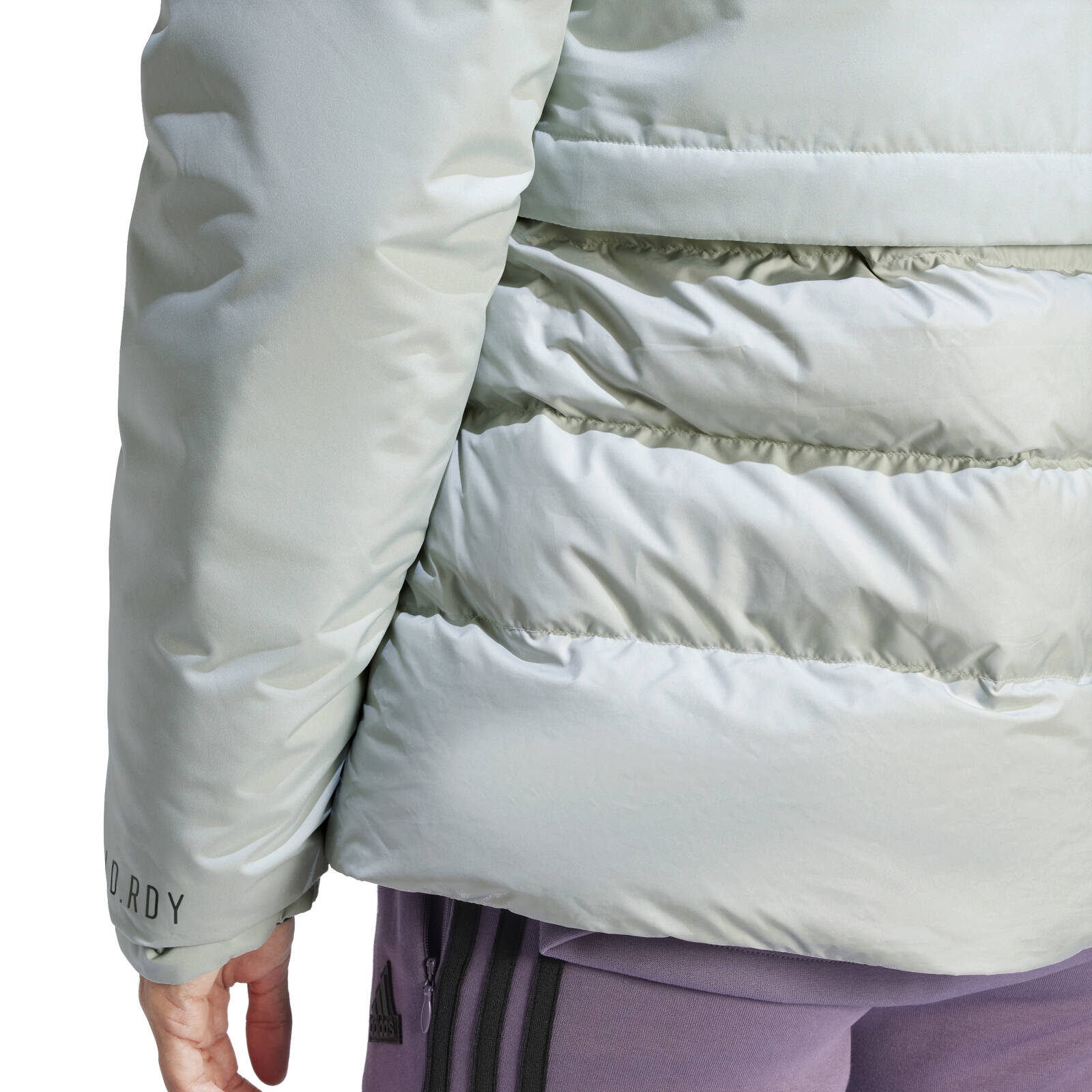 Kurtka z kapturem damska adidas TRAVEER COLD.RDY szara IK3141
