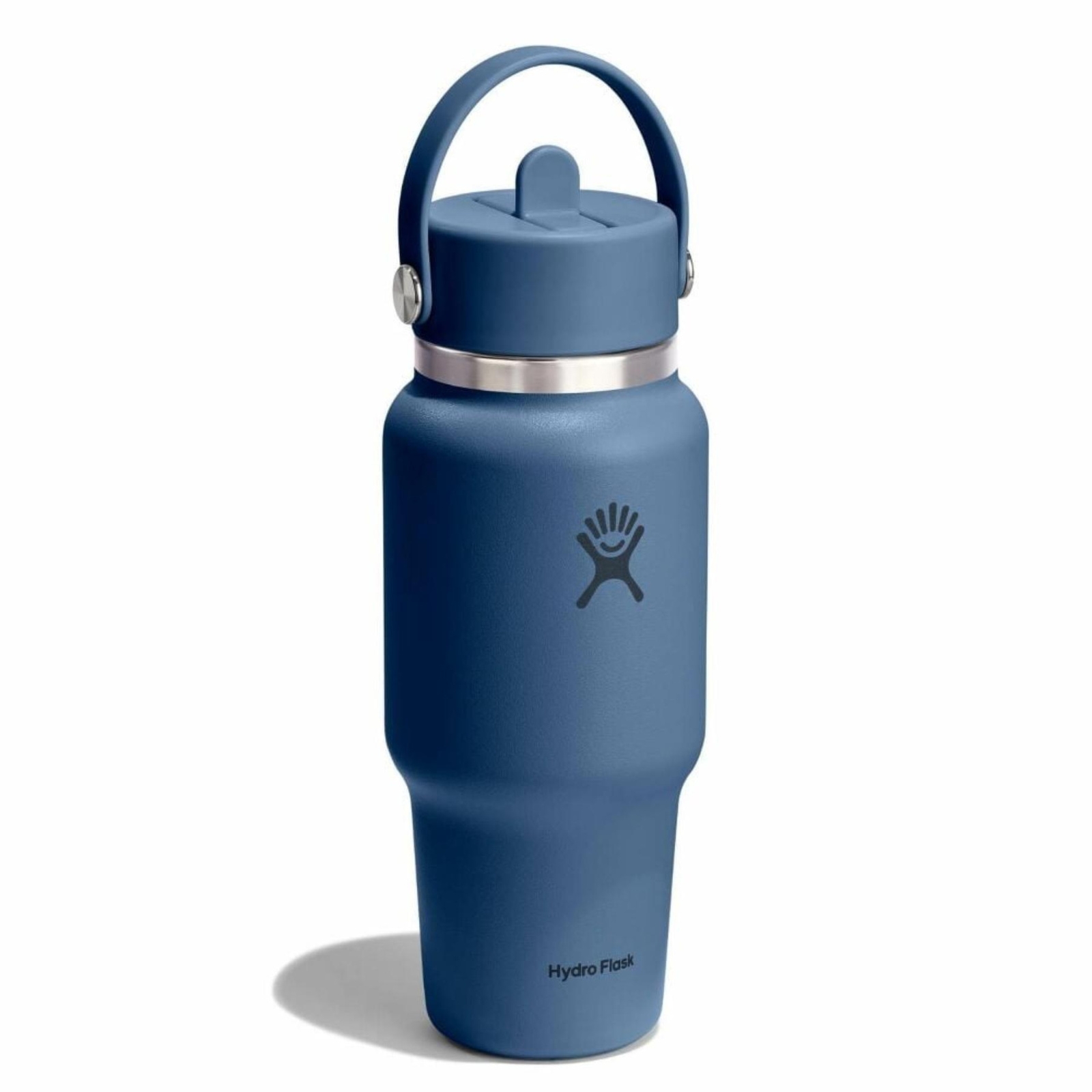 Butelka termiczna unisex Hydro Flask WIDE FLEX STRAW 710 ML granatowa WT24CFS384