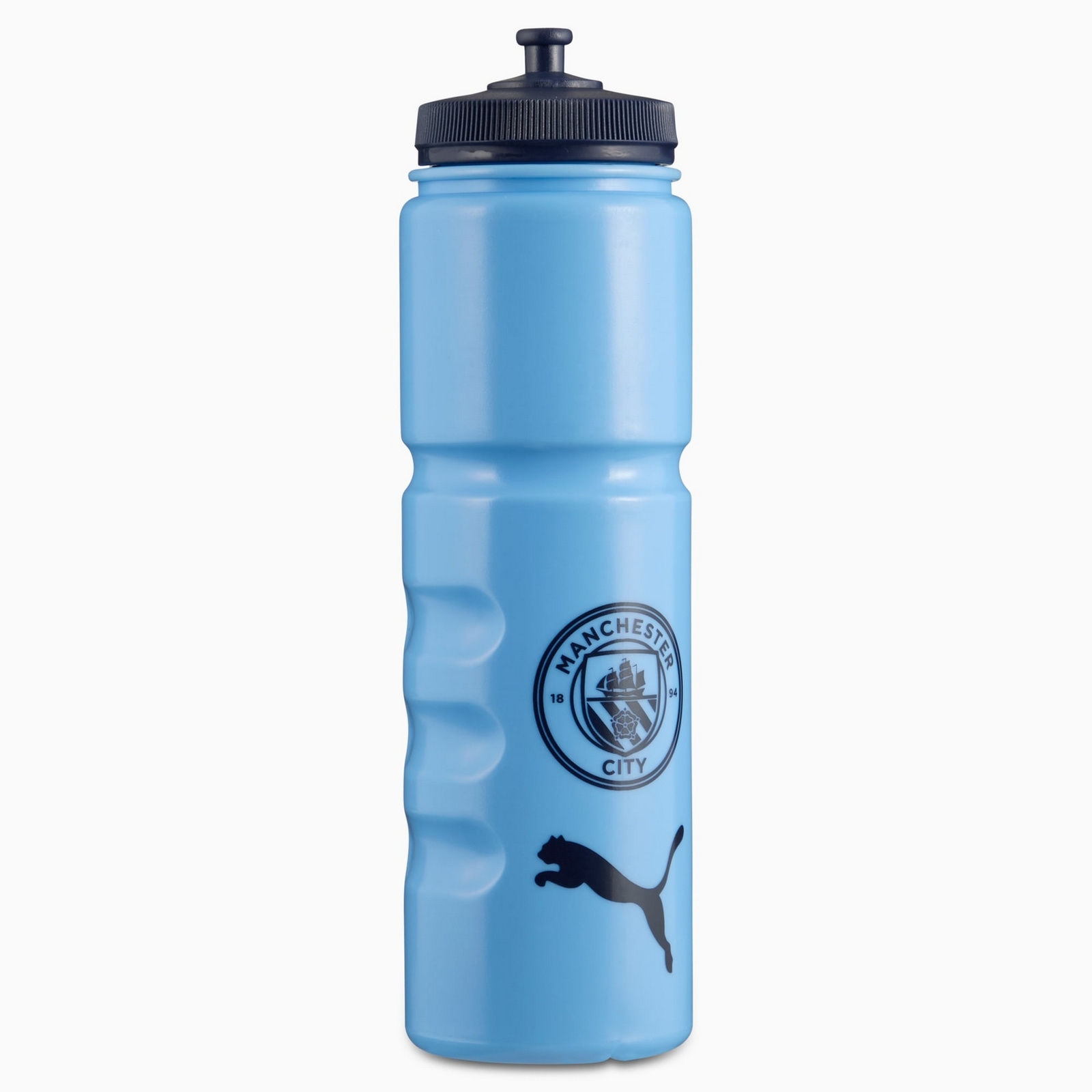 Bidon unisex Puma MCFC 750 ML niebieski 05482701