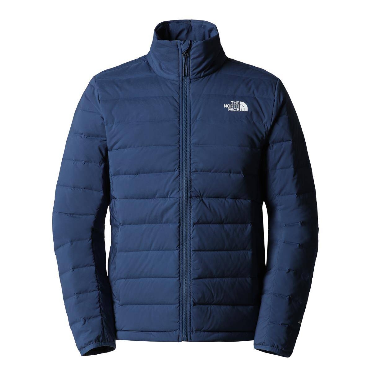 Kurtka puchowa mska The North Face BELLEVIEW niebieska NF0A7UJFHDC