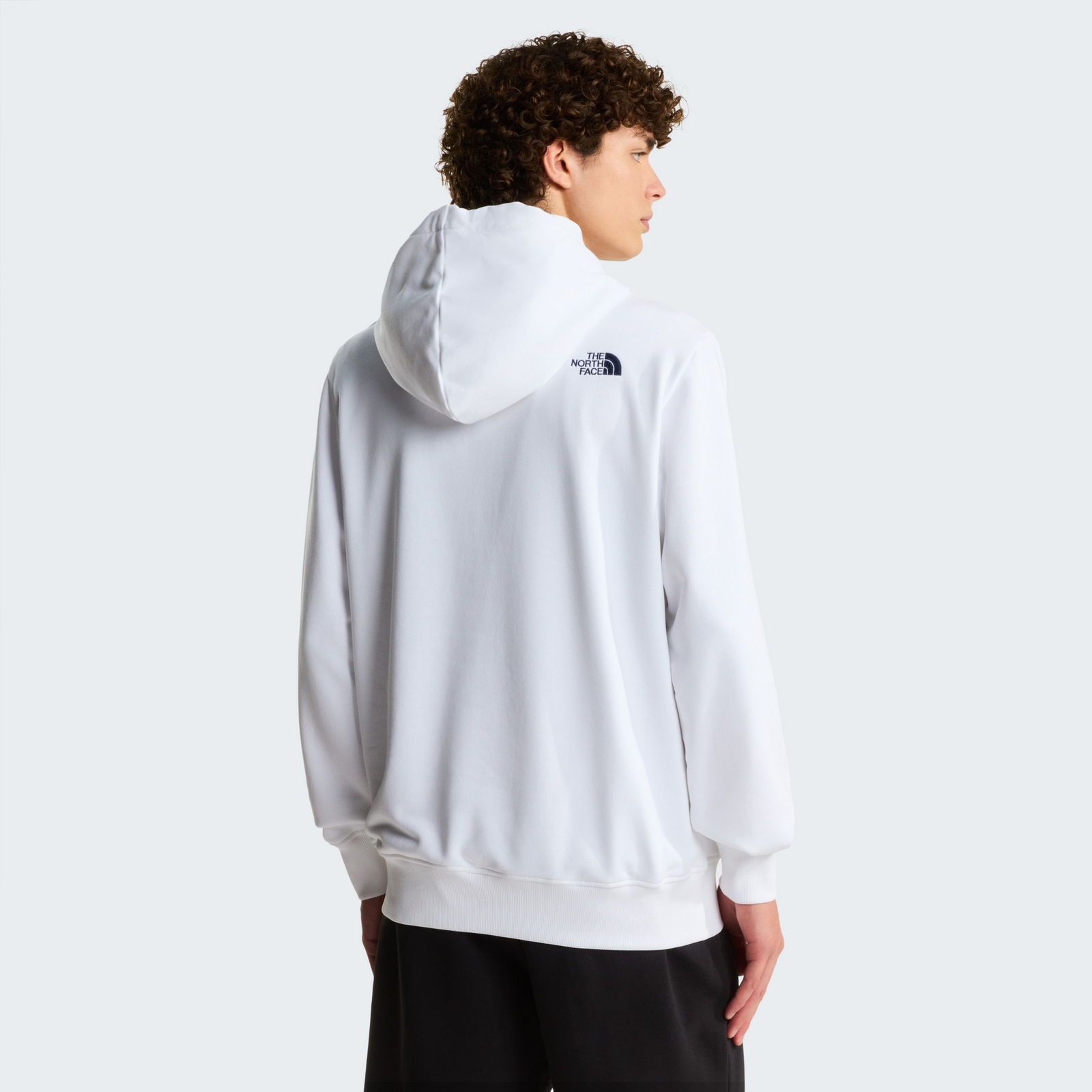 Bluza z kapturem m�ska The North Face DREW PEAK LIGHT bia�a NF0A8C1BYBO