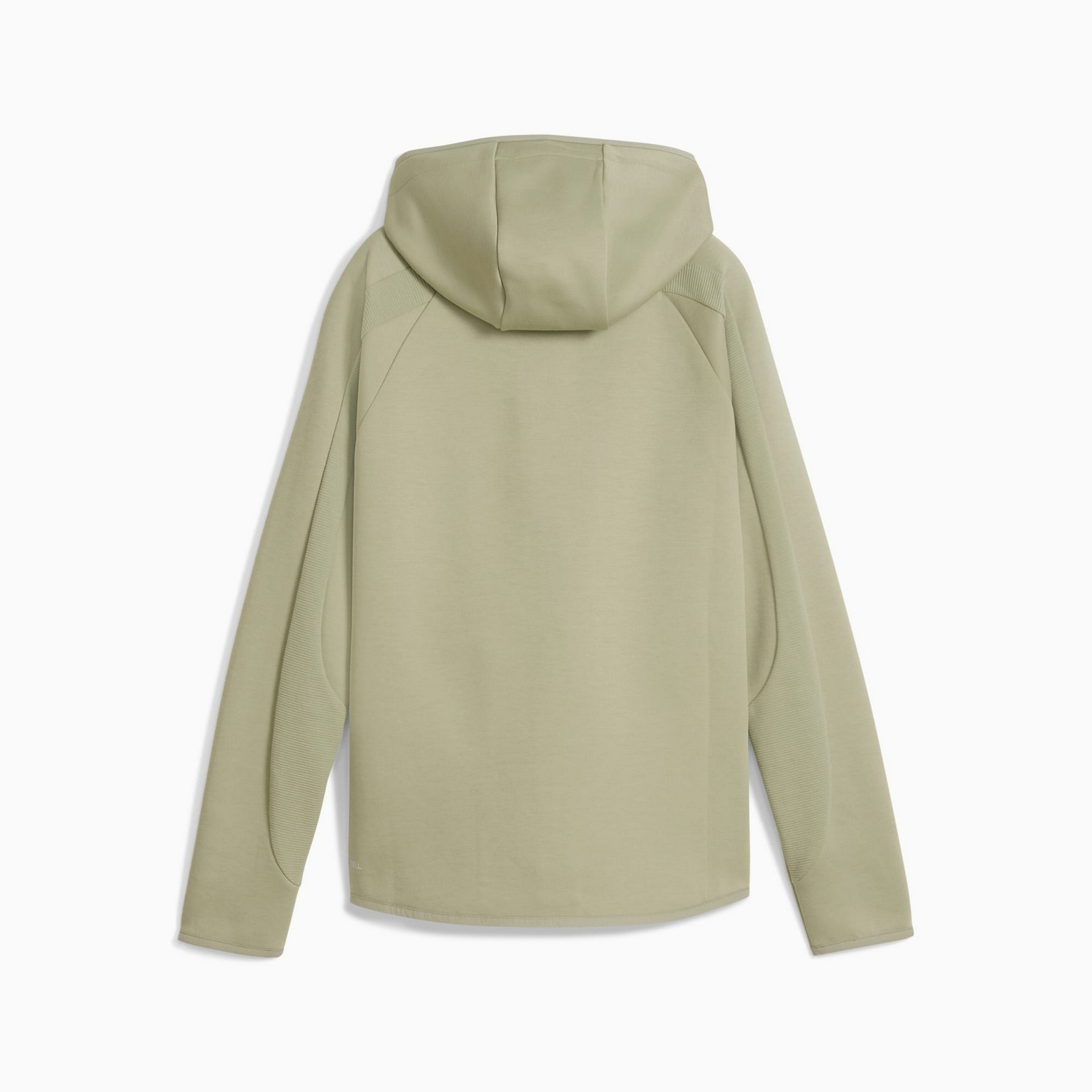 Bluza z kapturem damska Puma EVOSTRIPE FZ DK zielona 68814182