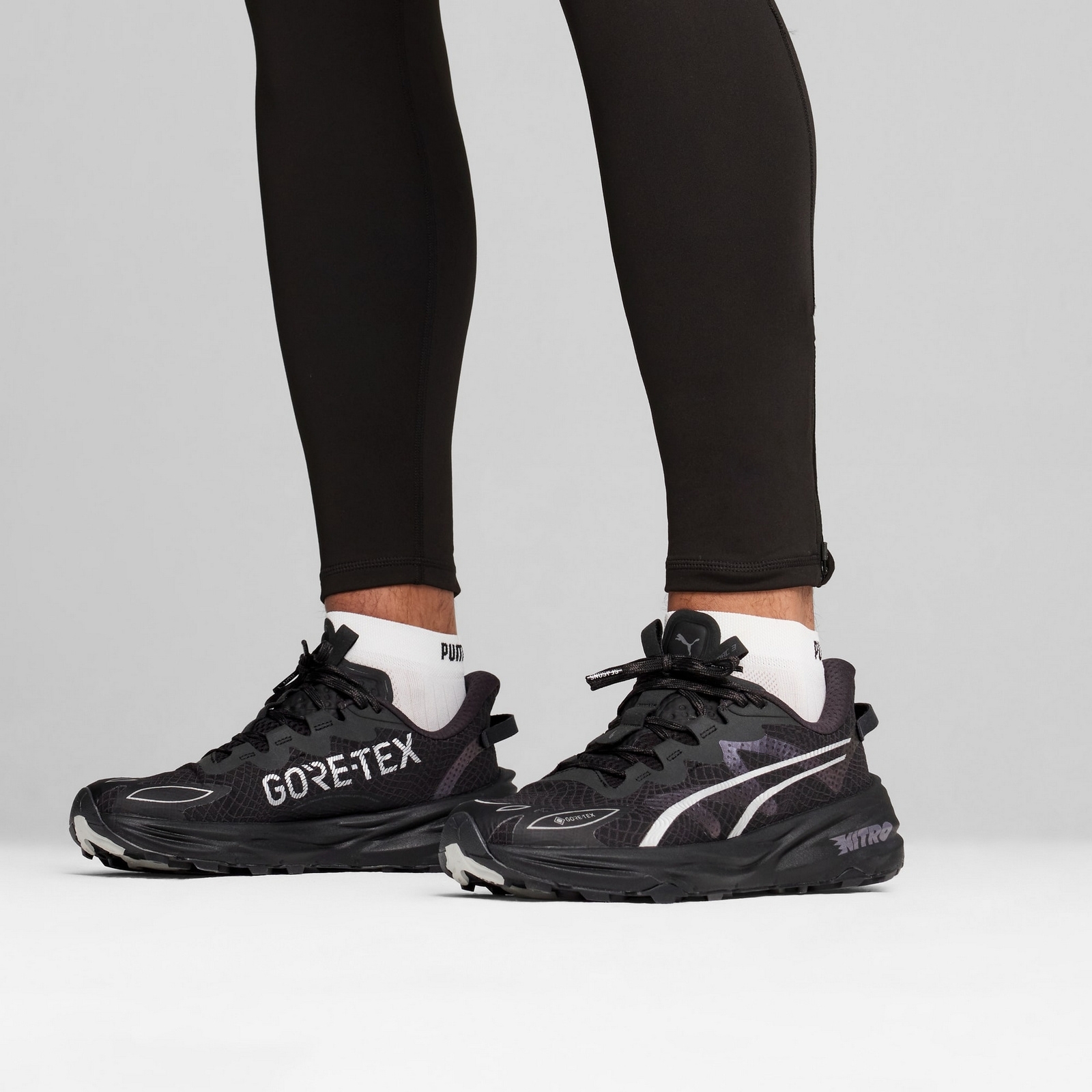 Buty do biegania mskie Puma FAST-TRAC NITRO 3 GTX czarne 37979401