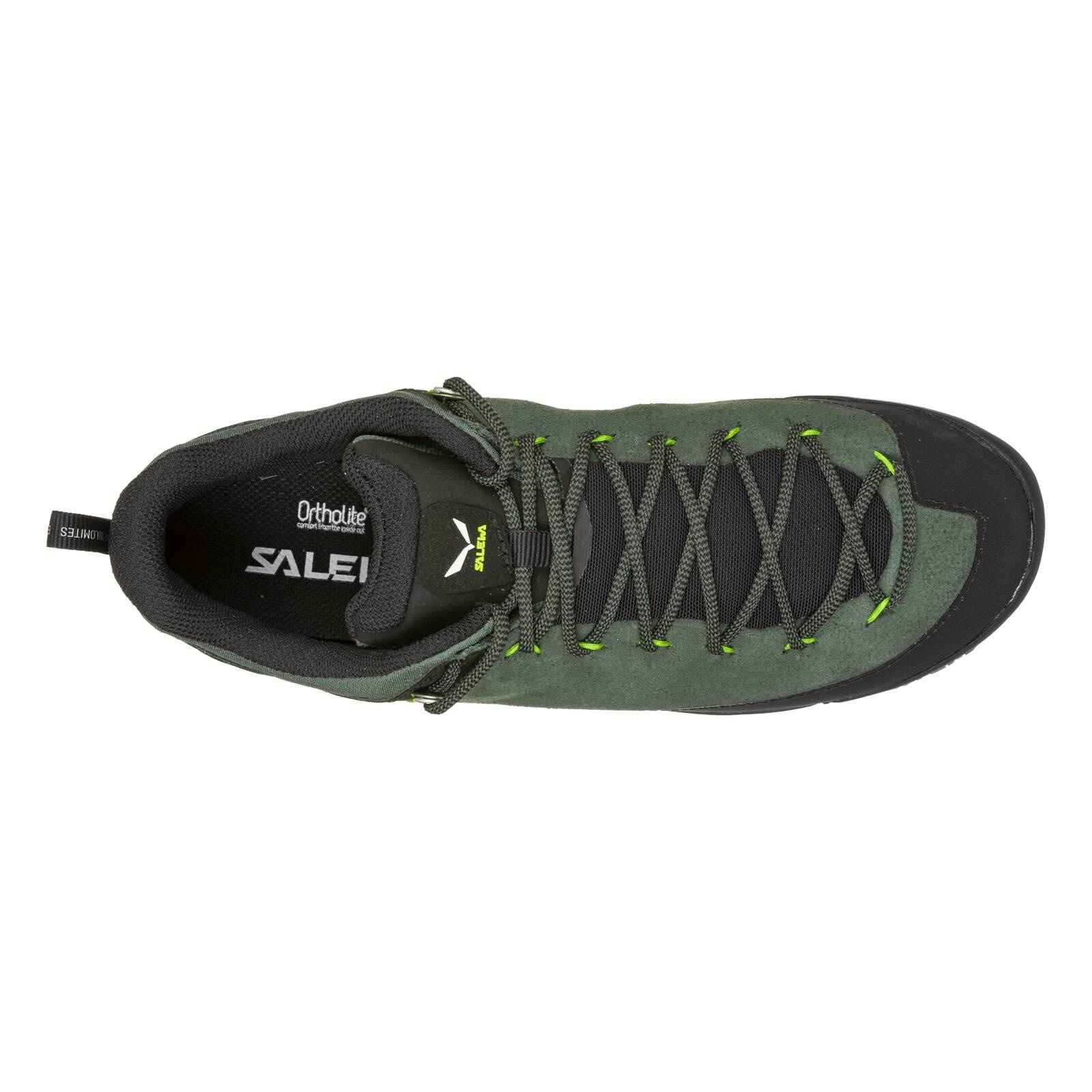 Buty podejciowe mskie Salewa WILDFIRE LEATHER zielone 00-0000061395_5331