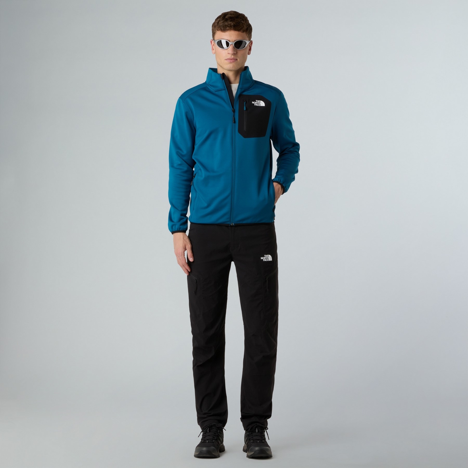 Polar męski The North Face CREST niebieski NF0A897CEIY