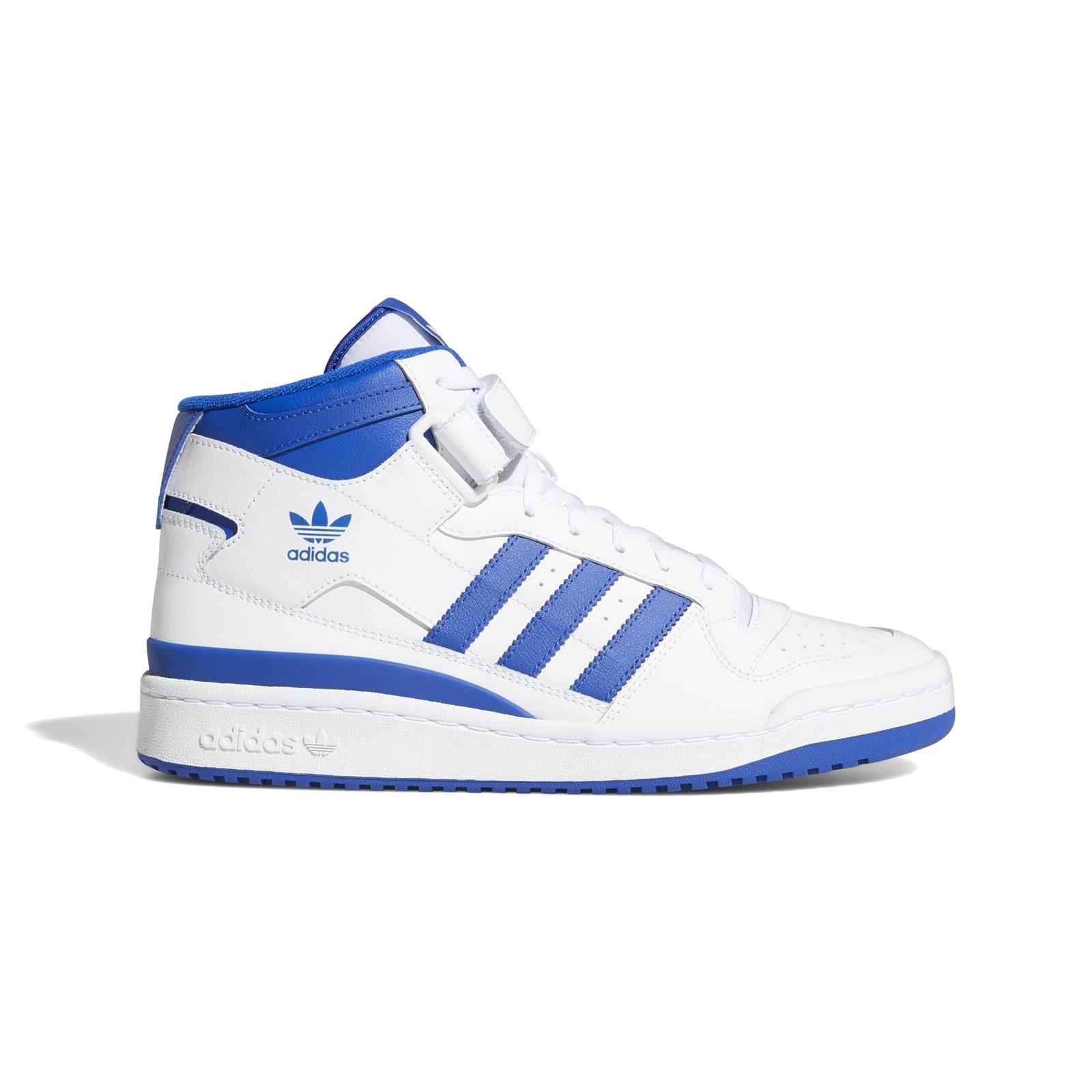 Buty sportowe mskie adidas Forum Mid biae FY4976