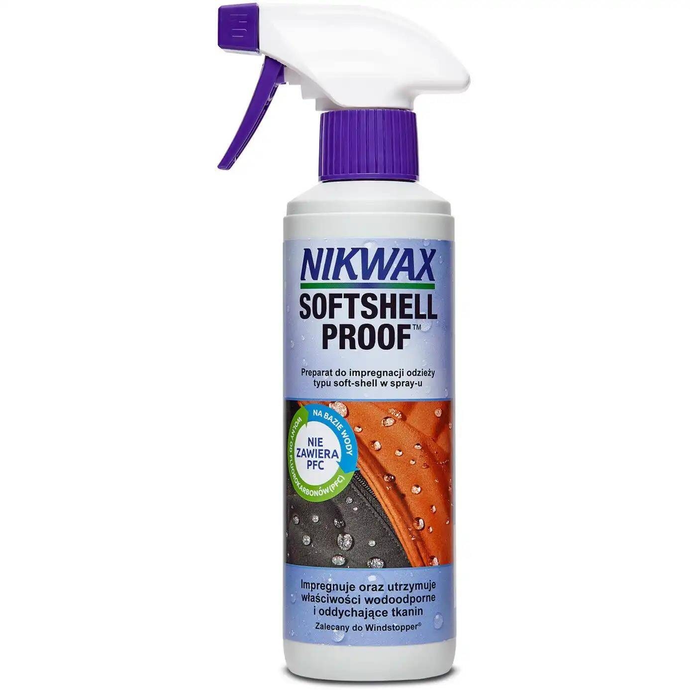 Impregnat do odziey typu soft-shell Nikwax SPRAY-ON NI-72